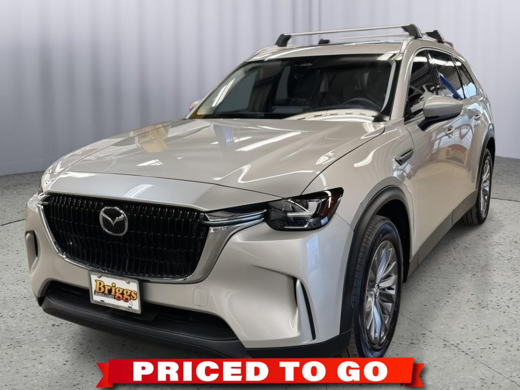 Gray (Platinum Quartz) 2024 Mazda CX-90 3.3 Turbo Preferred Plus AWD SUV / Crossover All-Wheel Drive Automatic