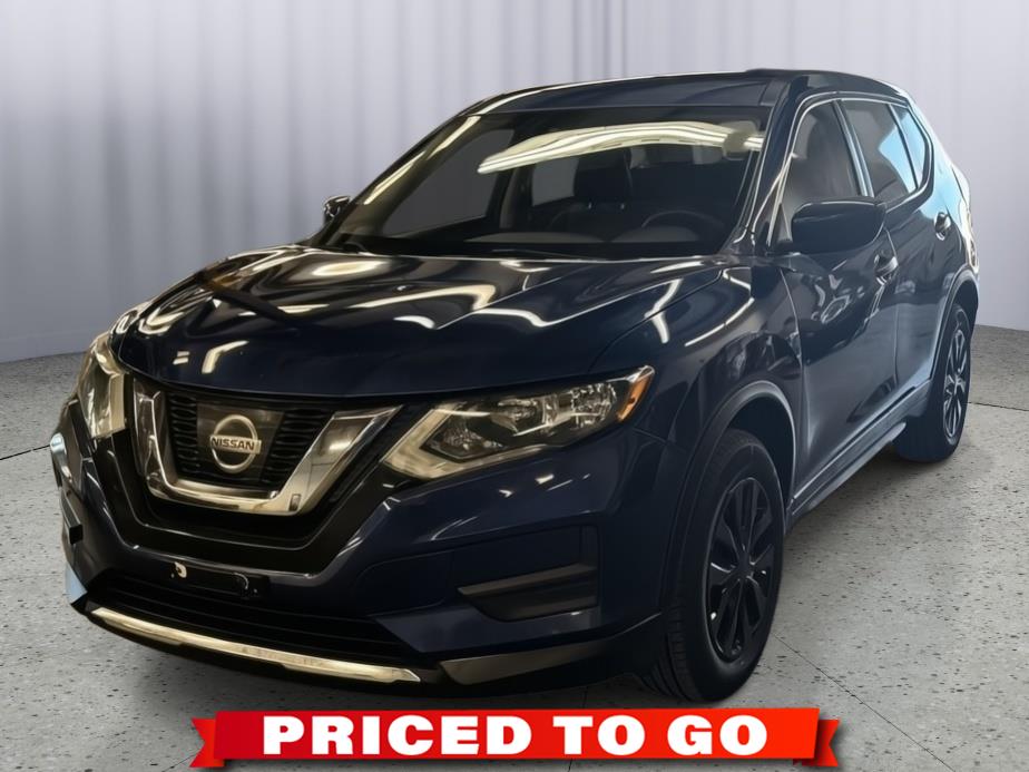 Caspian Blue 2017 Nissan Rogue S AWD SUV / Crossover All-Wheel Drive Continuously Variable Transmission