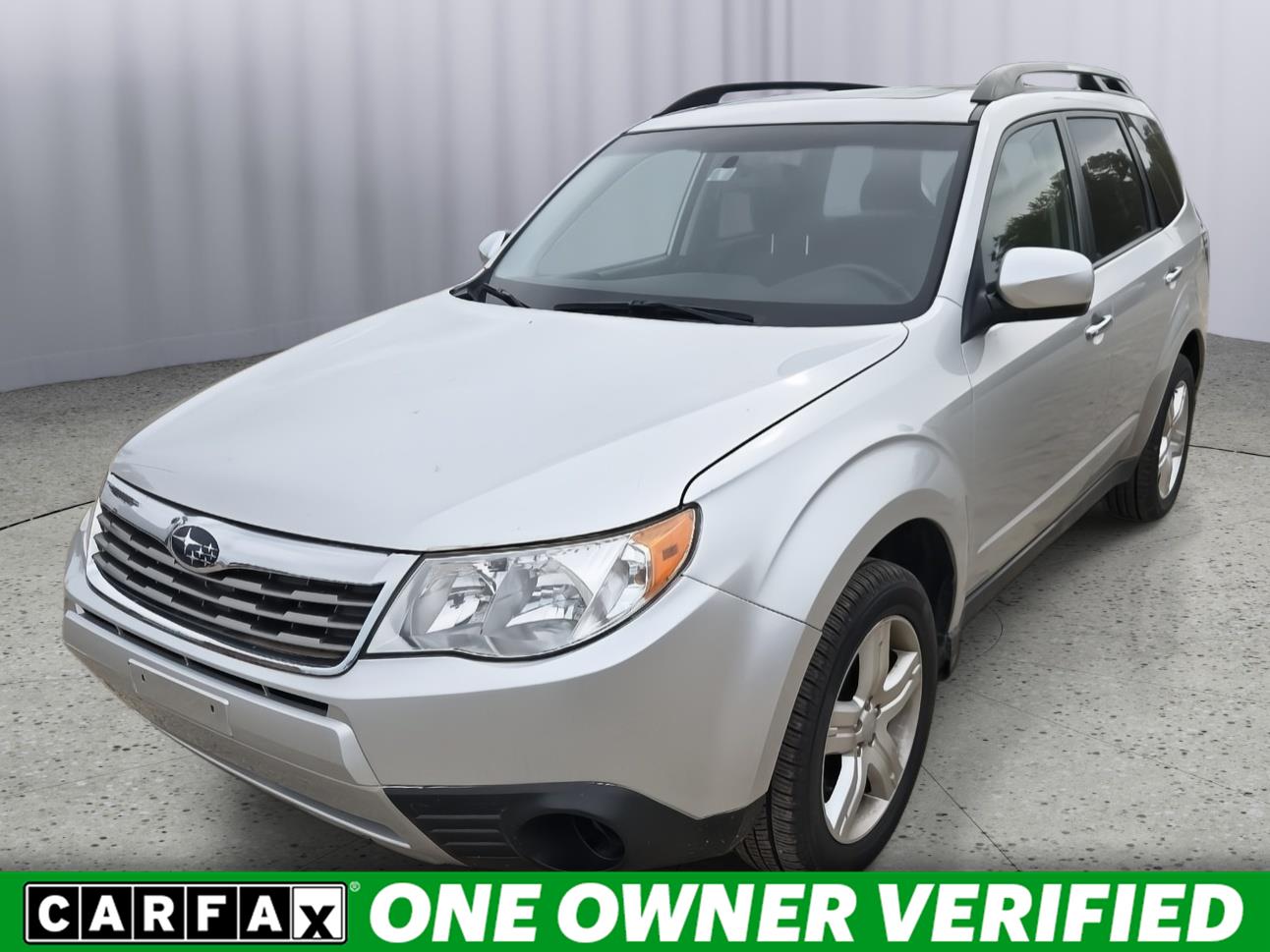 Spark Silver Metallic 2010 Subaru Forester 2.5 X Premium SUV / Crossover All-Wheel Drive Automatic