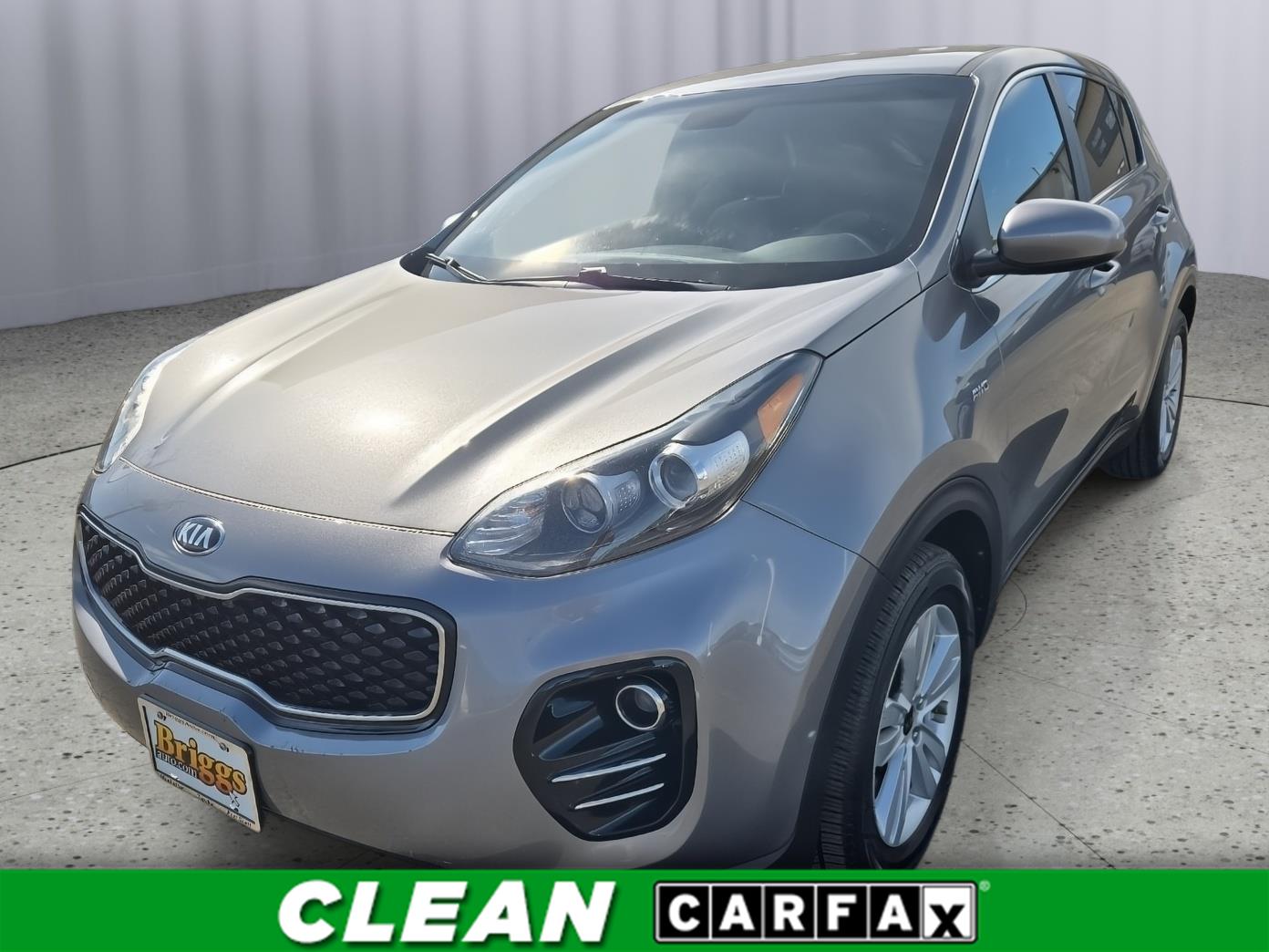 Mineral Silver 2018 Kia Sportage LX AWD SUV / Crossover All-Wheel Drive Automatic