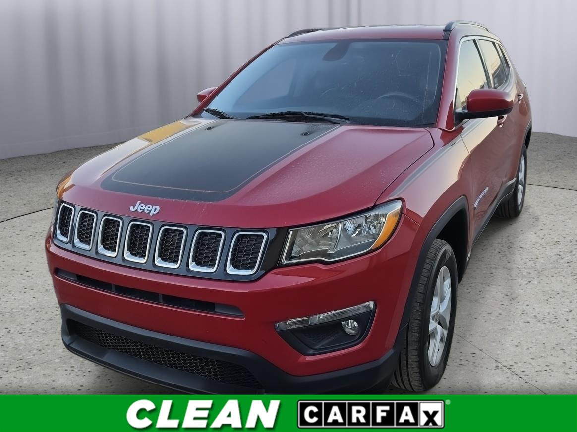 Redline Pearlcoat 2018 Jeep Compass Latitude 4WD SUV / Crossover Four-Wheel Drive 9-Speed Automatic
