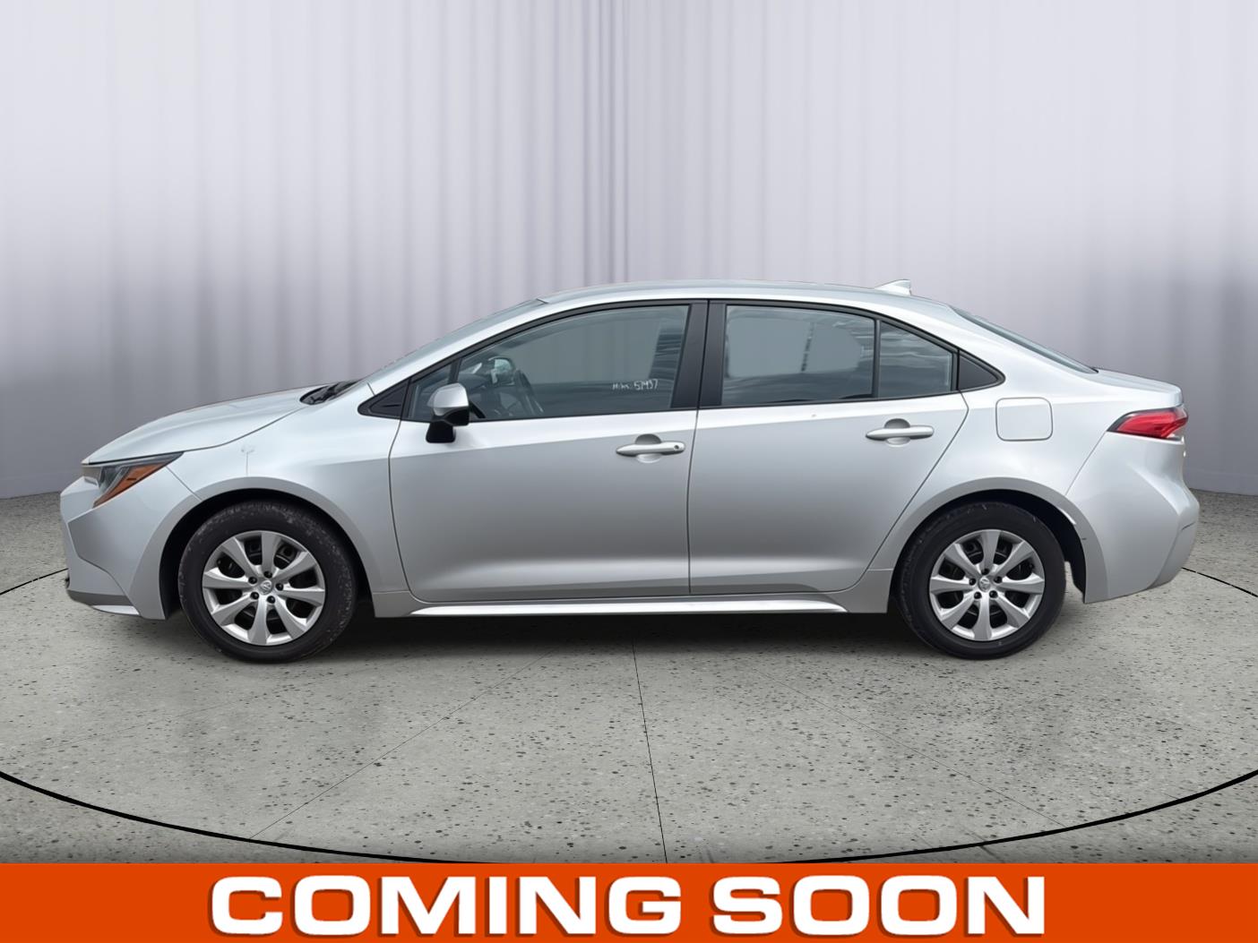 Classic Silver Metallic 2024 Toyota Corolla LE FWD Sedan Front-Wheel Drive Continuously Variable Transmission