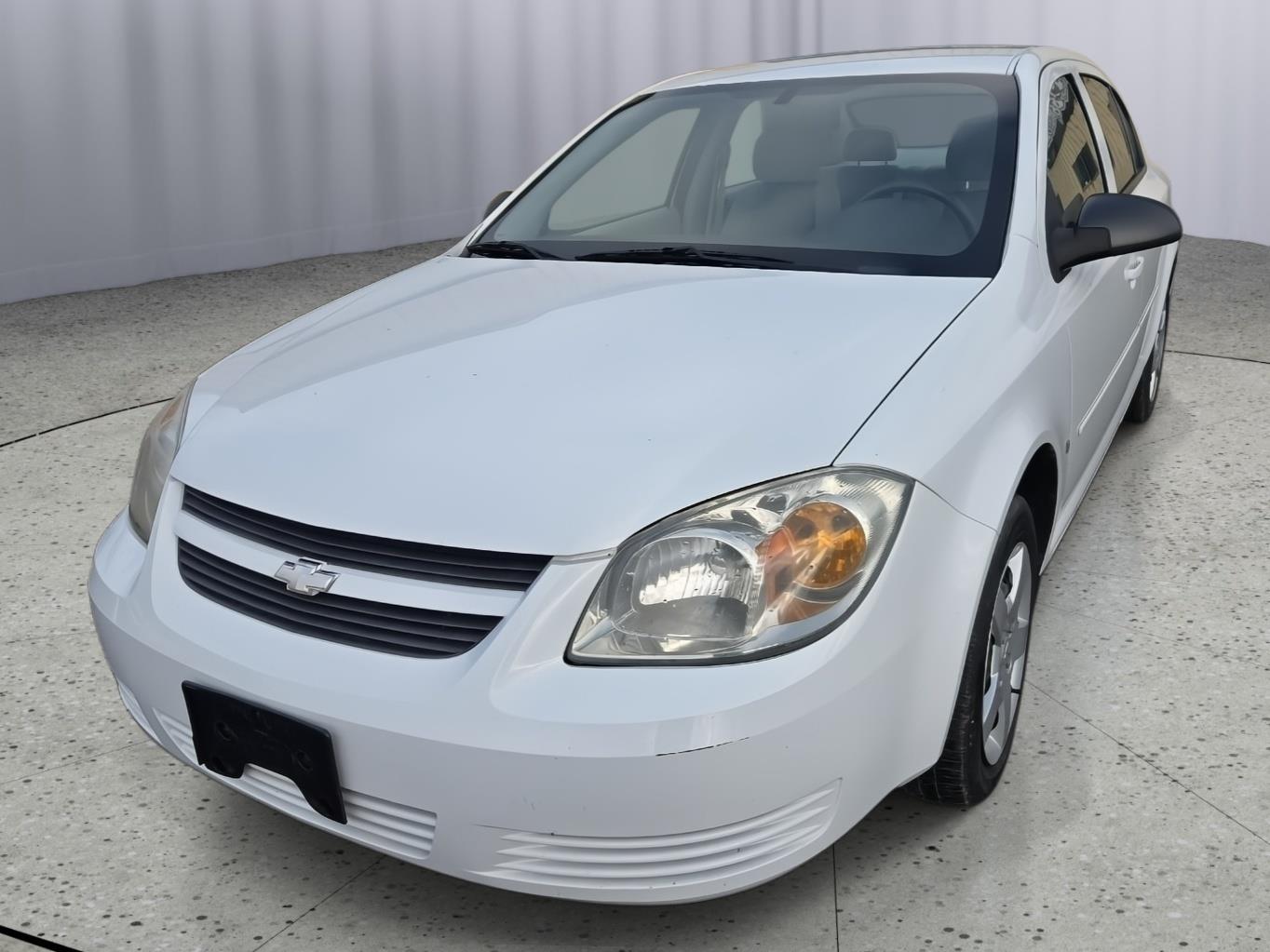 Summit White 2007 Chevrolet Cobalt Sedan Front-Wheel Drive 4-Speed Automatic Overdrive