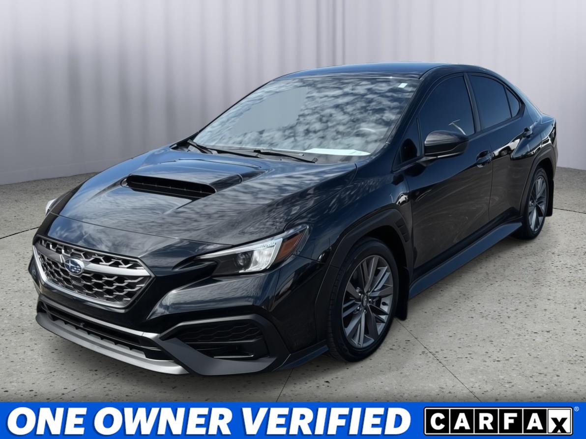 Crystal Black Silica 2024 Subaru WRX Sedan All-Wheel Drive Manual