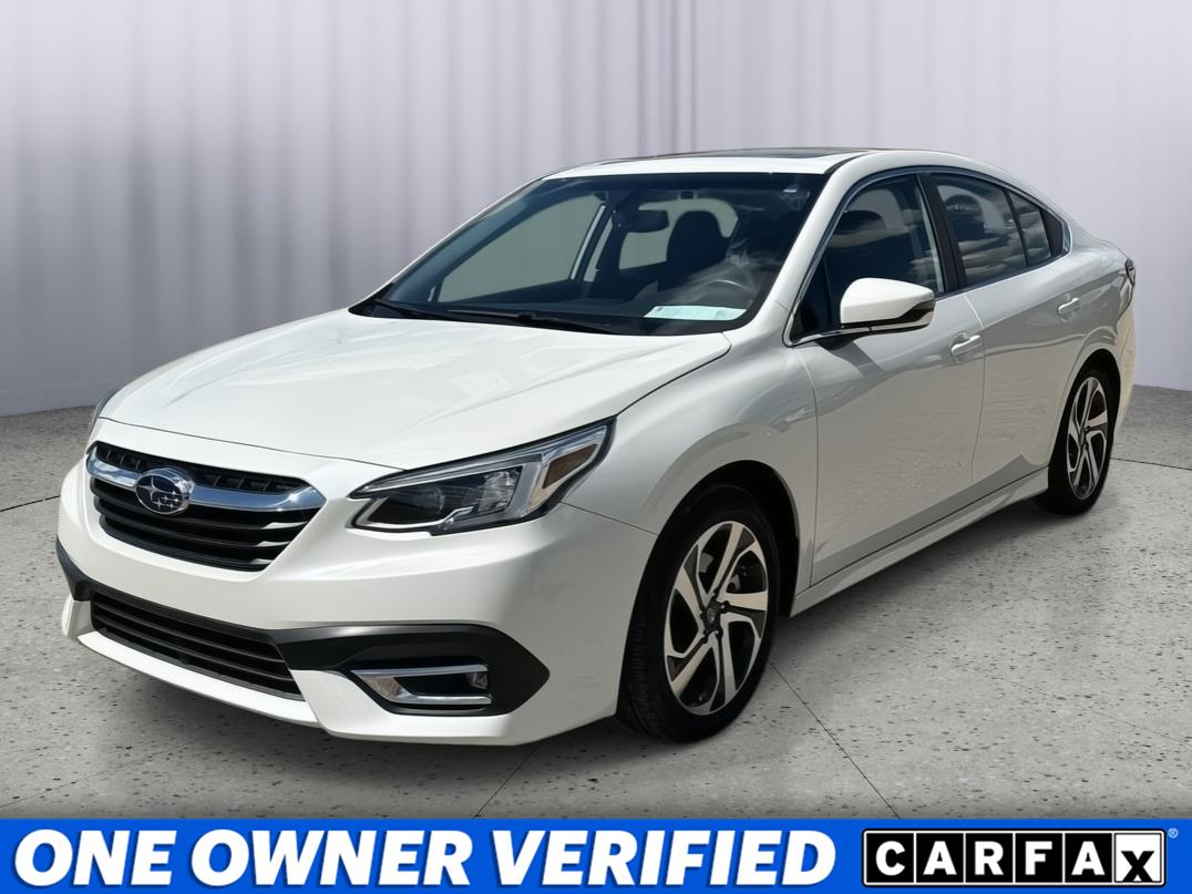 Crystal White Pearl 2021 Subaru Legacy Sedan All-Wheel Drive Continuously Variable Transmission
