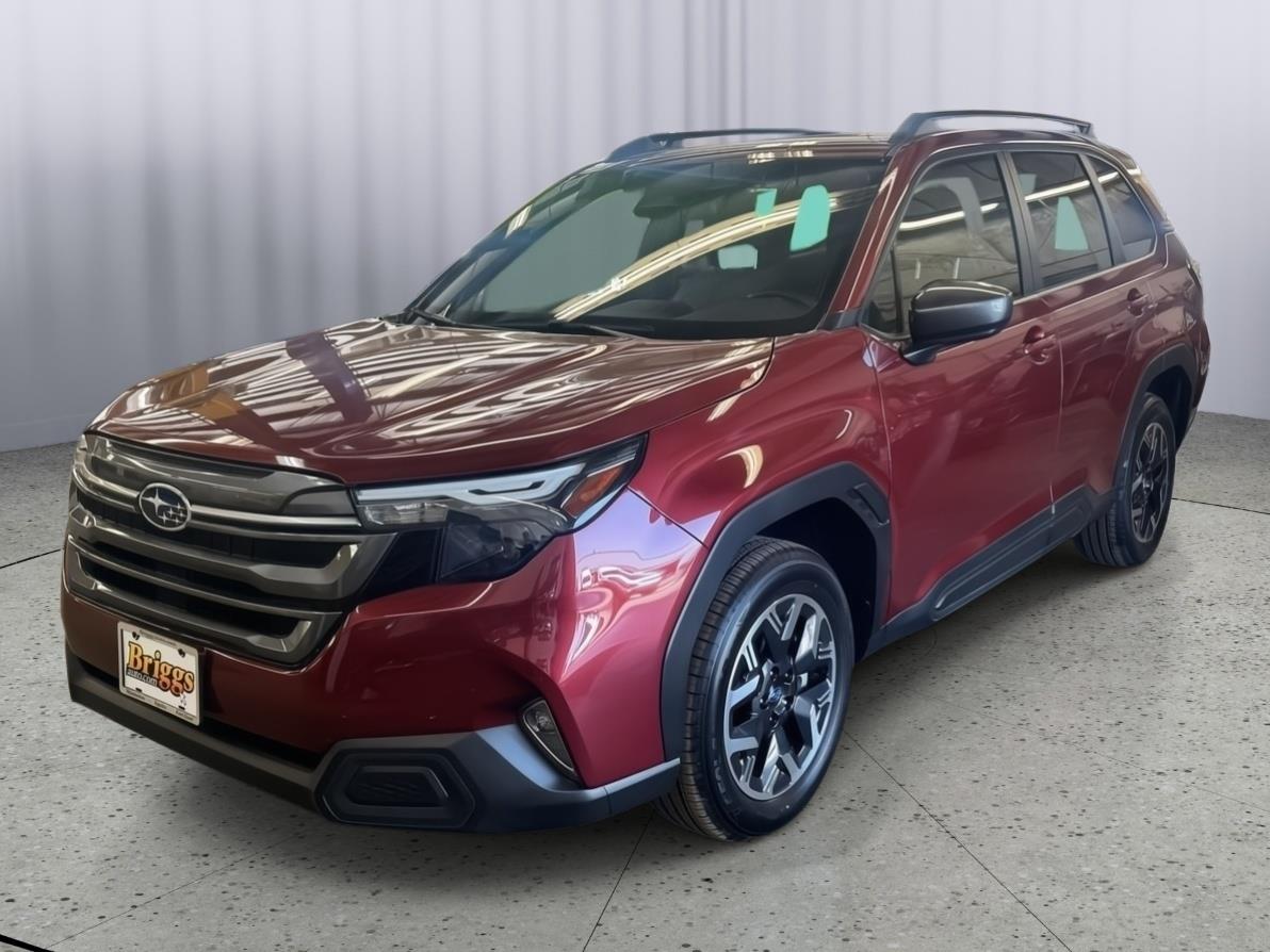 Crimson Red Pearl 2025 Subaru Forester SUV / Crossover All-Wheel Drive Continuously Variable Transmission