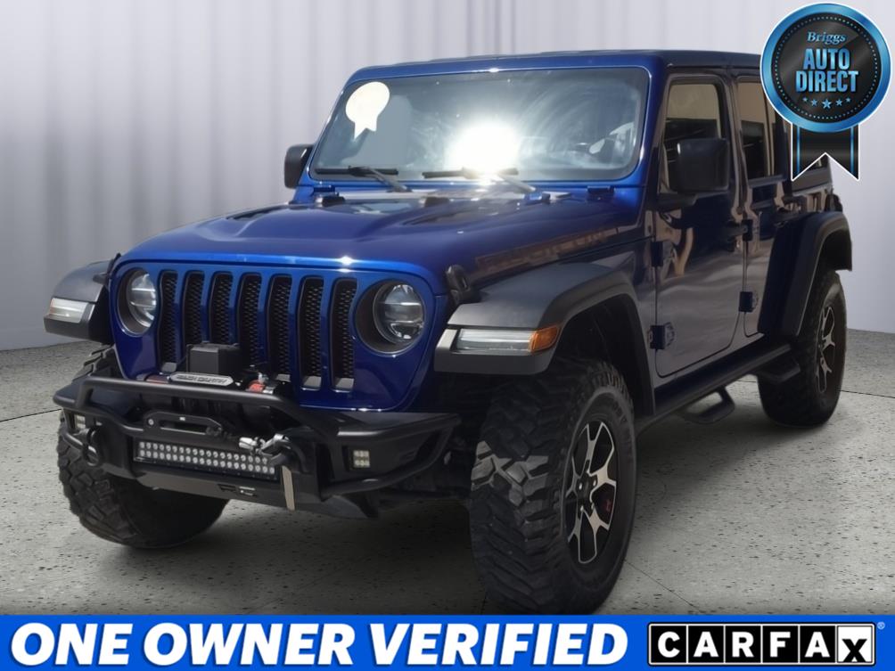 Ocean Blue Metallic Clearcoat 2018 Jeep Wrangler SUV / Crossover Four-Wheel Drive 8-Speed Automatic