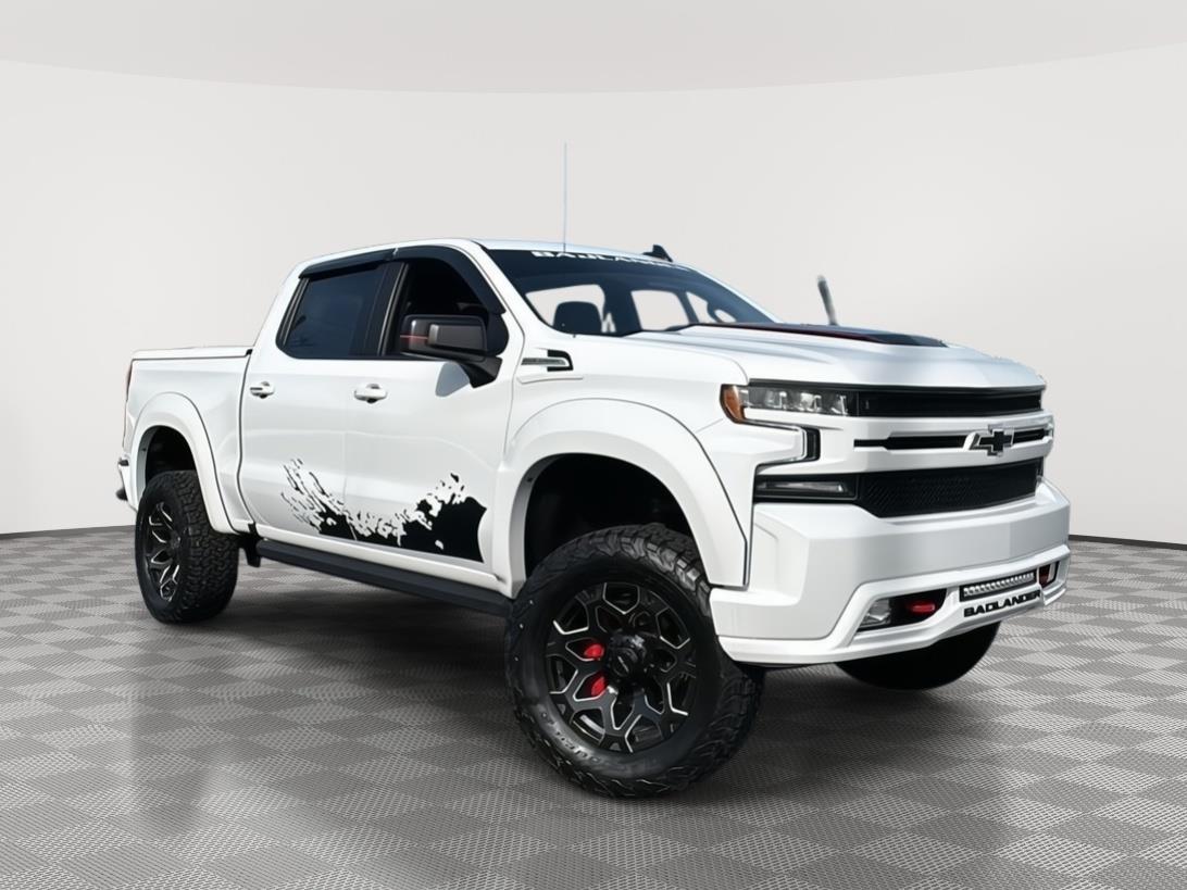 Summit White 2021 Chevrolet Silverado 1500 RST Crew Cab 4WD Pickup Truck Four-Wheel Drive Automatic