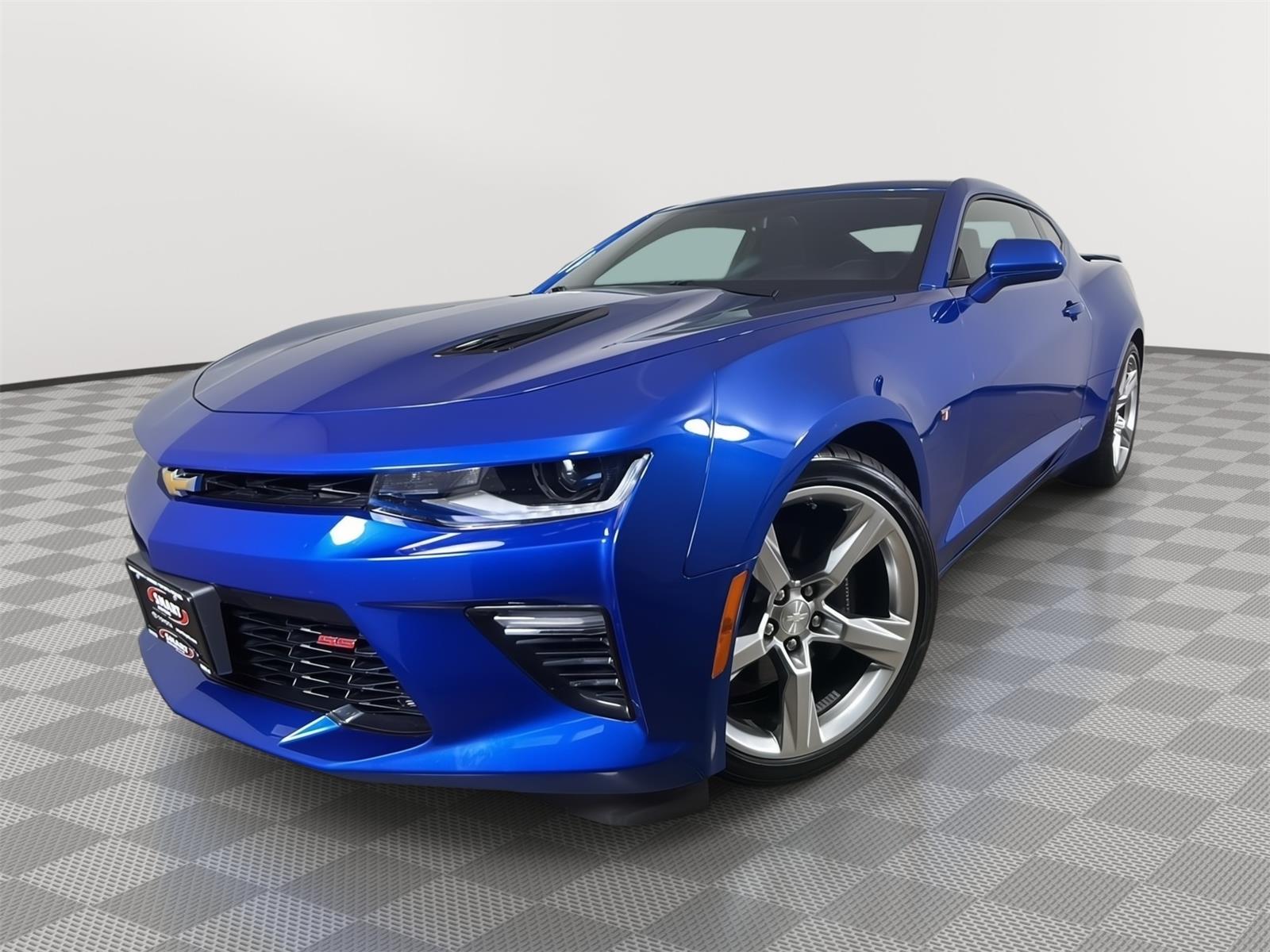 Hyper Blue Metallic 2017 Chevrolet Camaro Coupe Rear-Wheel Drive Automatic