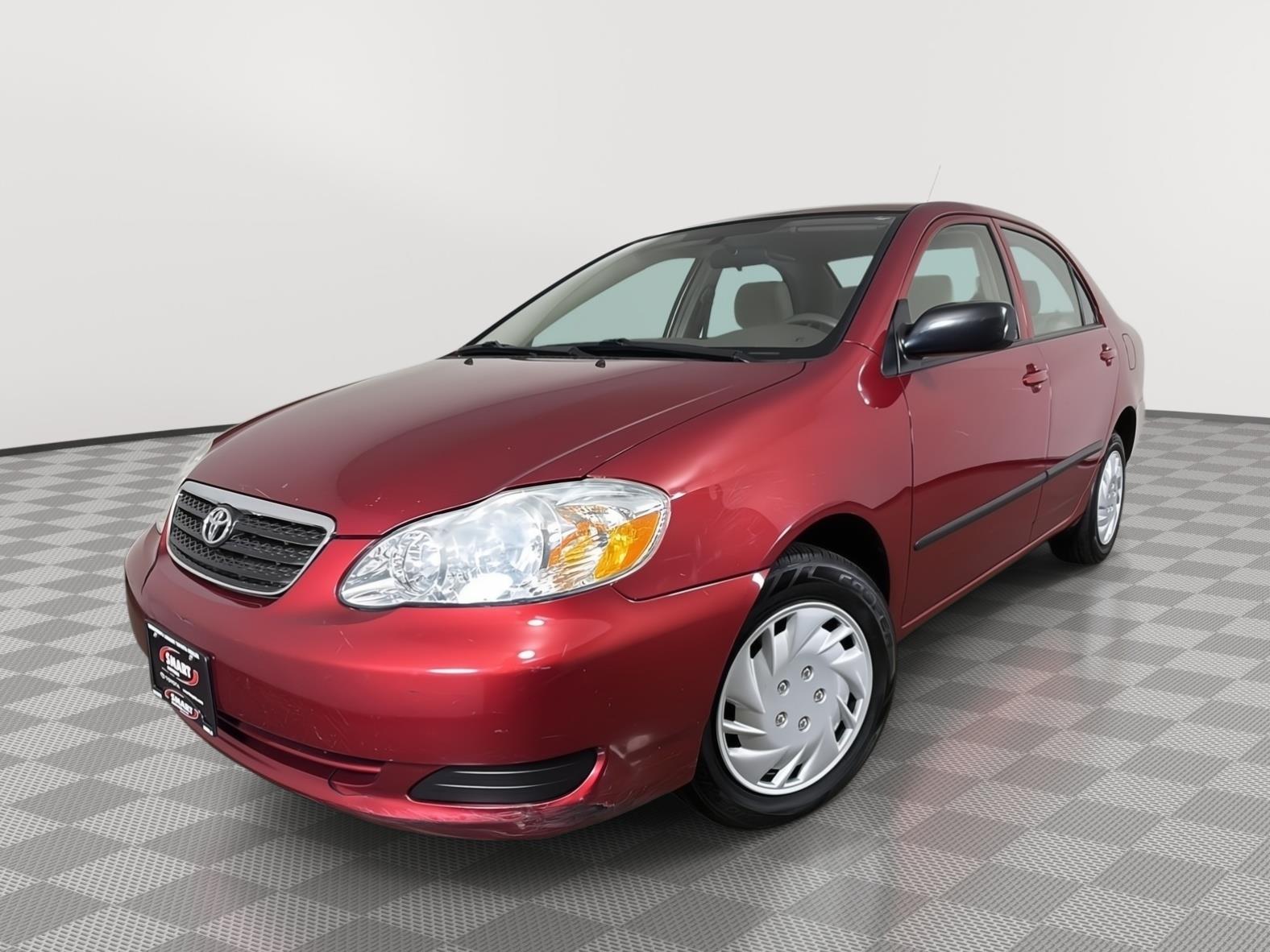 Impulse Red Pearl 2006 Toyota Corolla Sedan Front-Wheel Drive Automatic