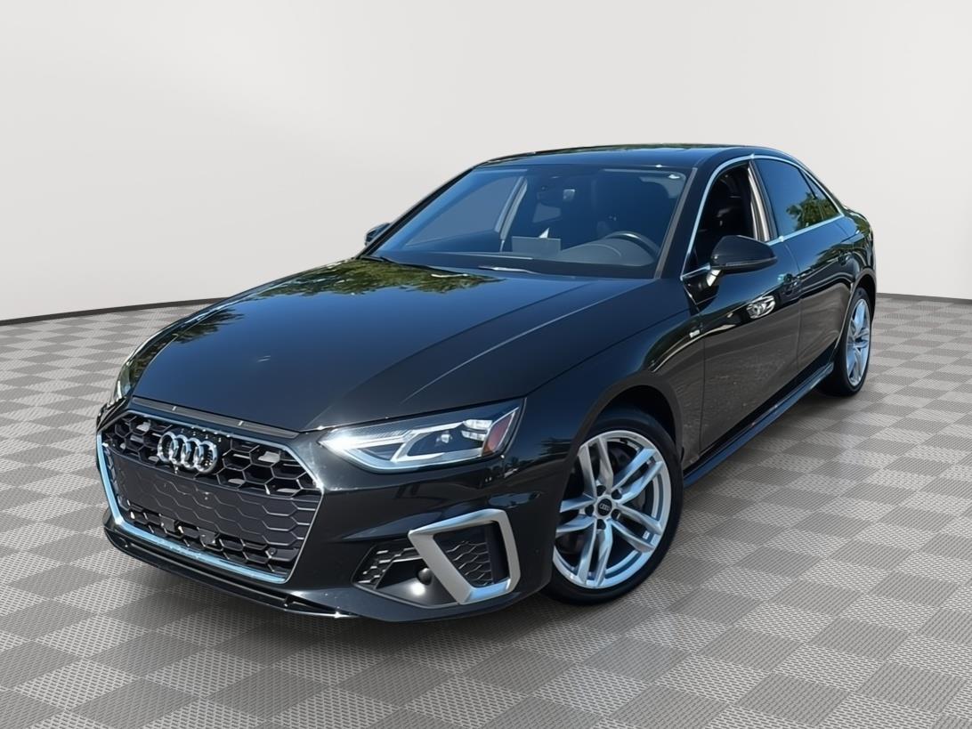 Mythos Black Metallic 2020 Audi A4 Sedan All-Wheel Drive Automatic