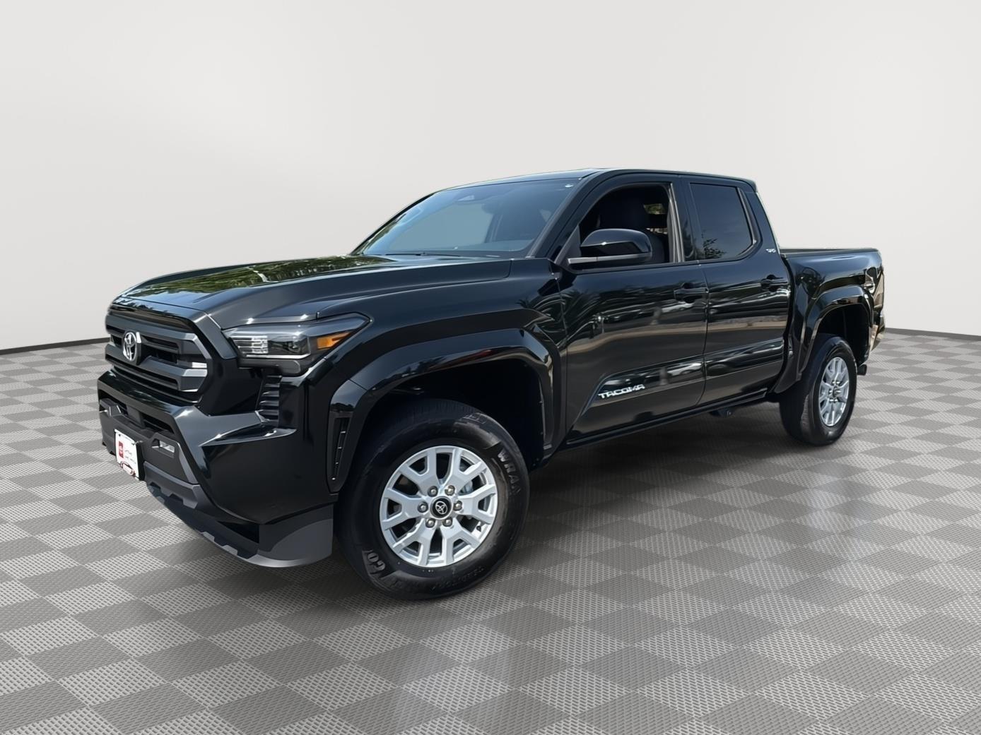 Black 2025 Toyota Tacoma Pickup Truck Four-Wheel Drive Automatic