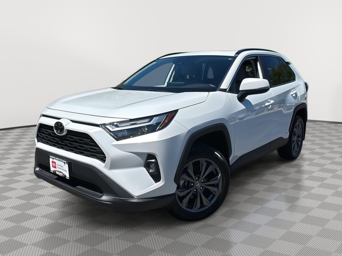 White (Wind Chill Pearl) 2025 Toyota RAV4 Hybrid SUV / Crossover All-Wheel Drive Automatic