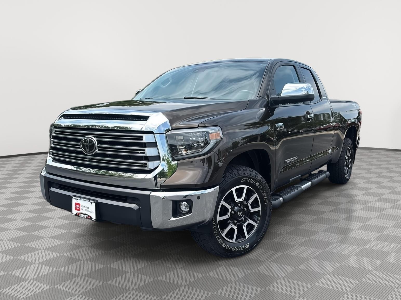 Smoked Mesquite 2020 Toyota Tundra Pickup Truck Four-Wheel Drive Automatic