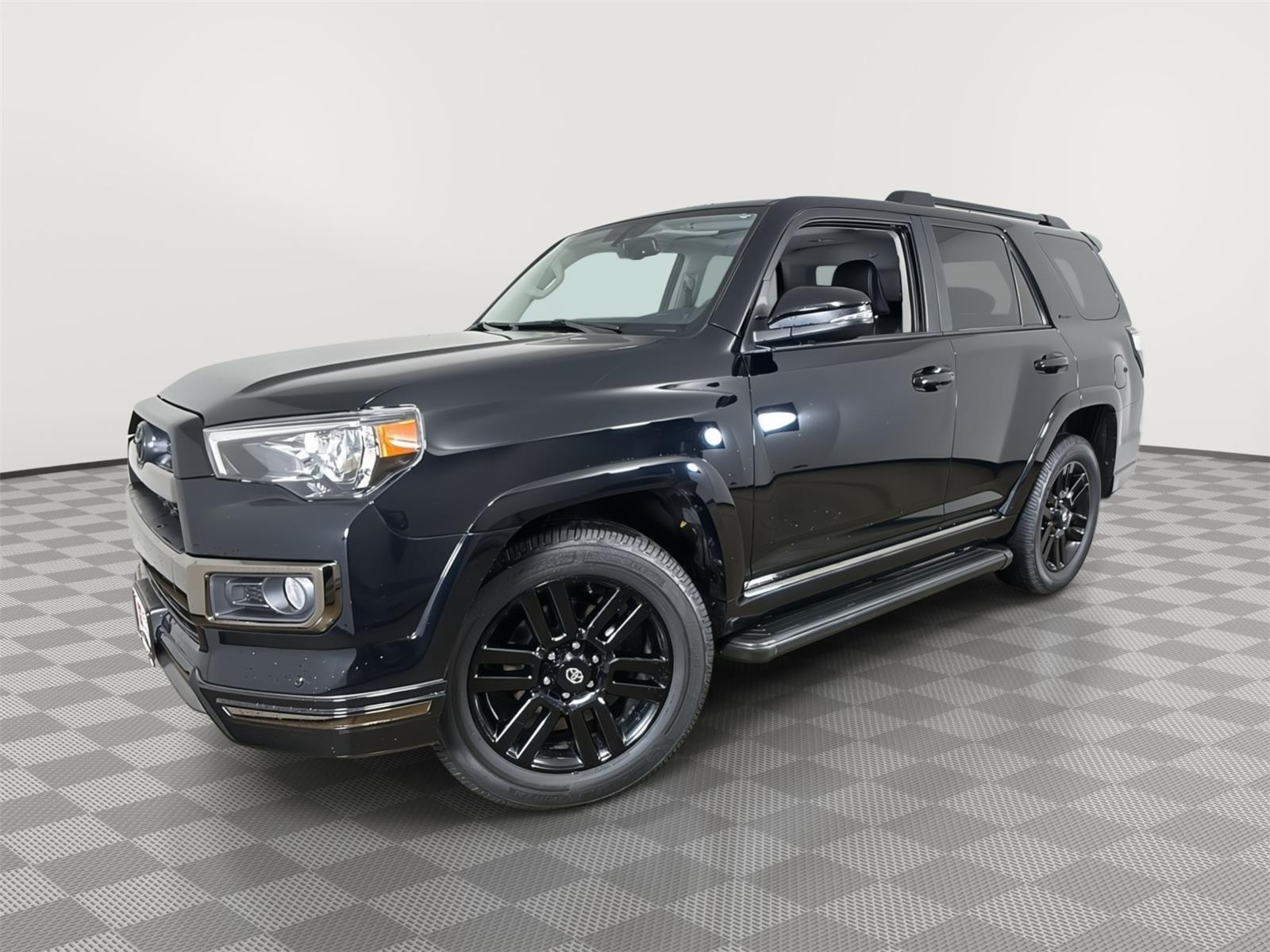Midnight Black Metallic 2019 Toyota 4Runner SUV / Crossover All-Wheel Drive Automatic