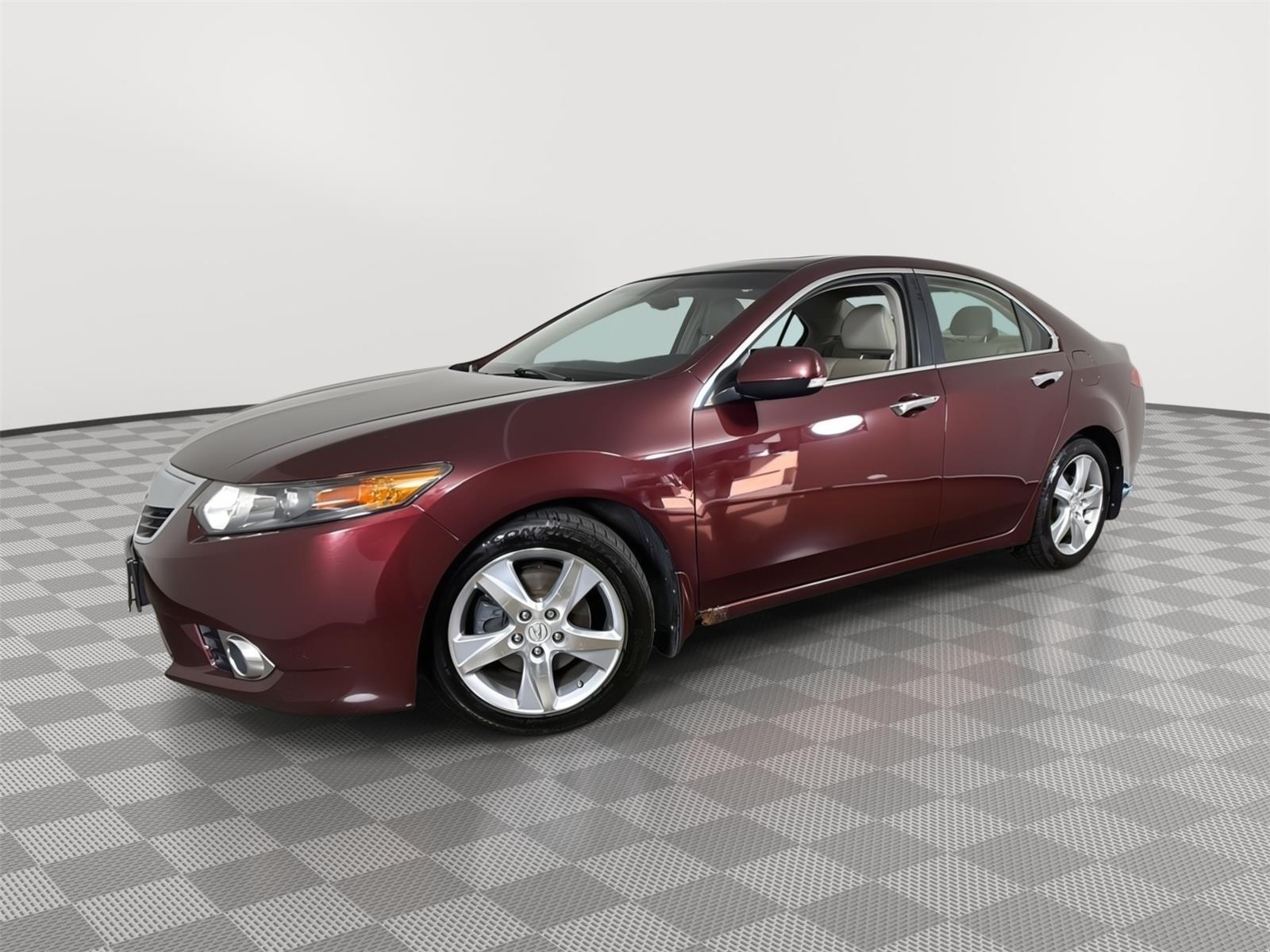 Basque Red Pearl 2011 Acura TSX Sedan Front-Wheel Drive Automatic