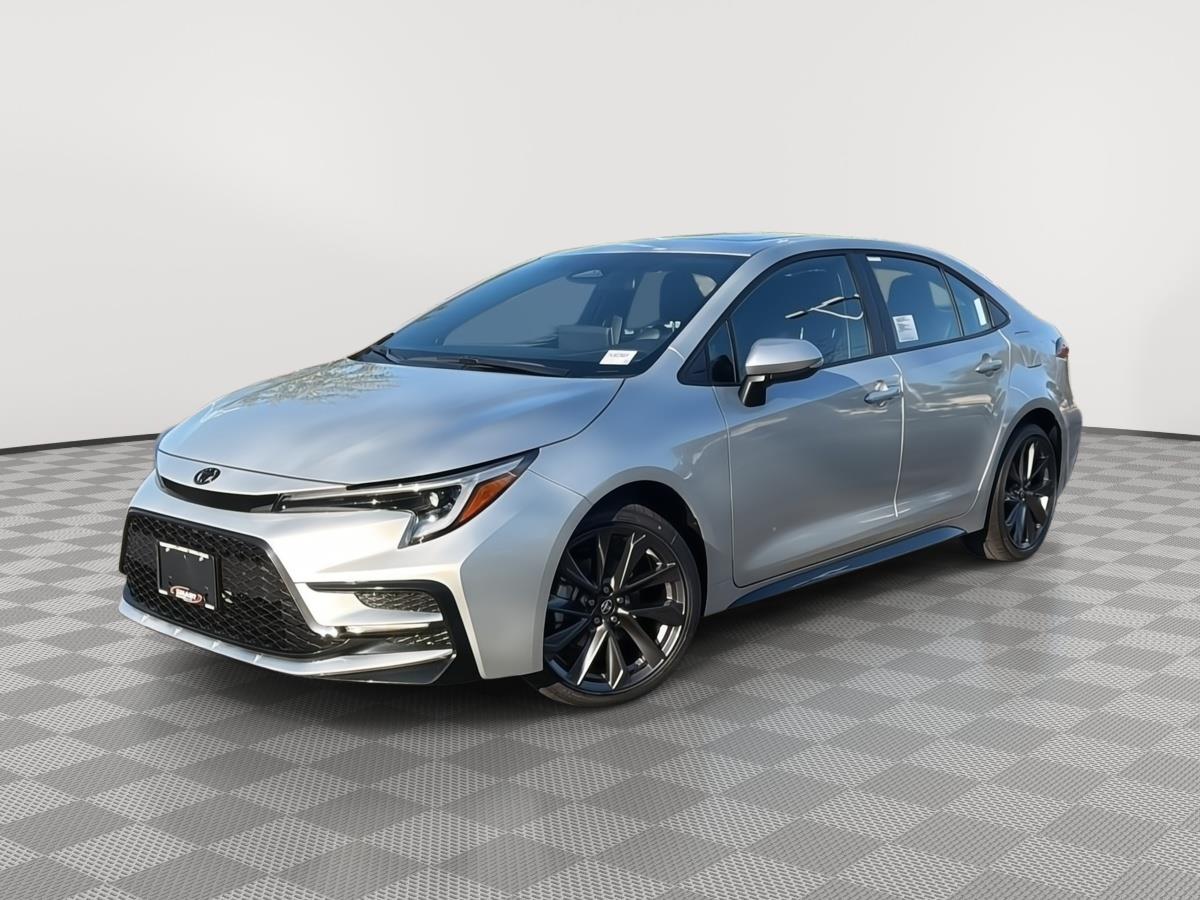 Classic Silver Metallic 2027 Toyota Corolla Sedan Front-Wheel Drive Continuously Variable Transmission