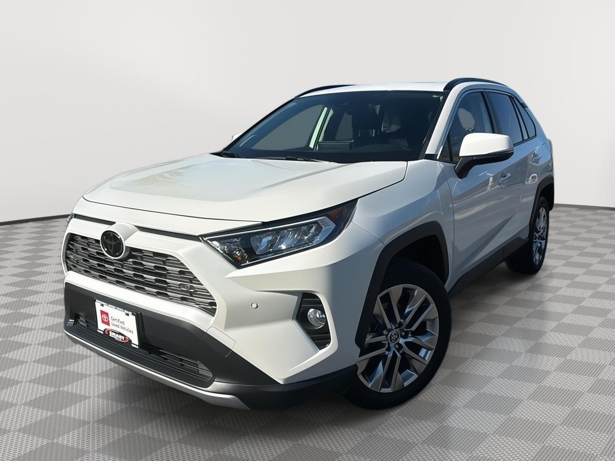 White (Blizzard Pearl) 2020 Toyota RAV4 SUV / Crossover All-Wheel Drive Automatic