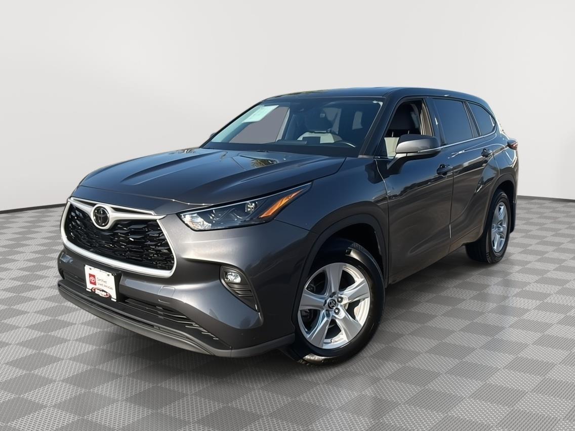 Magnetic Gray Metallic 2022 Toyota Highlander SUV / Crossover All-Wheel Drive Automatic