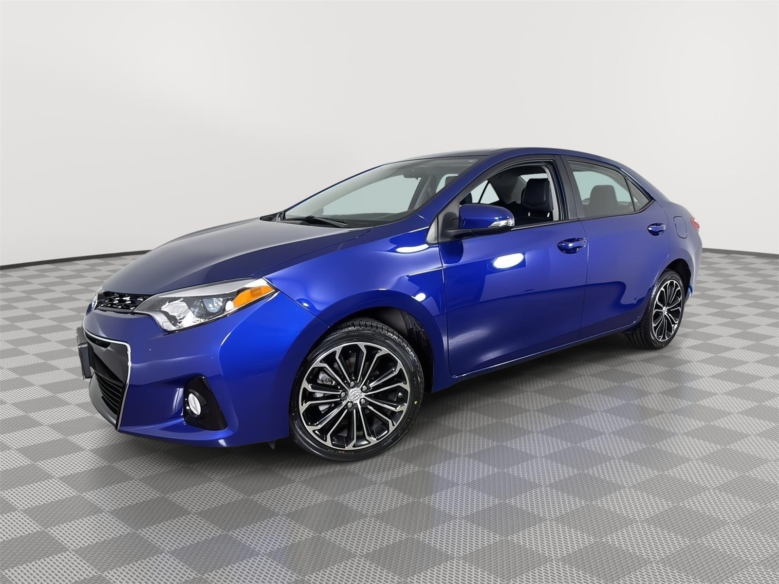 Blue Crush Metallic 2015 Toyota Corolla Sedan Front-Wheel Drive Automatic