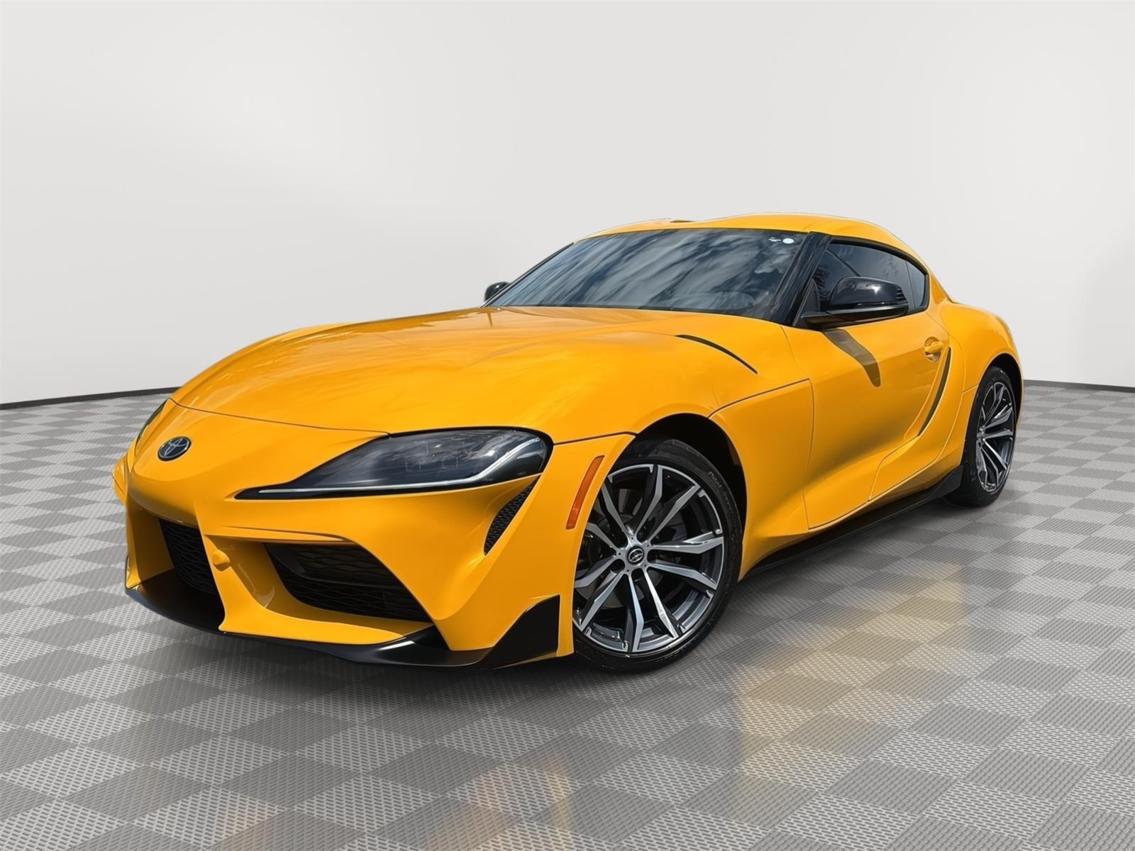 Nitro Yellow 2022 Toyota Supra Coupe Rear-Wheel Drive Automatic