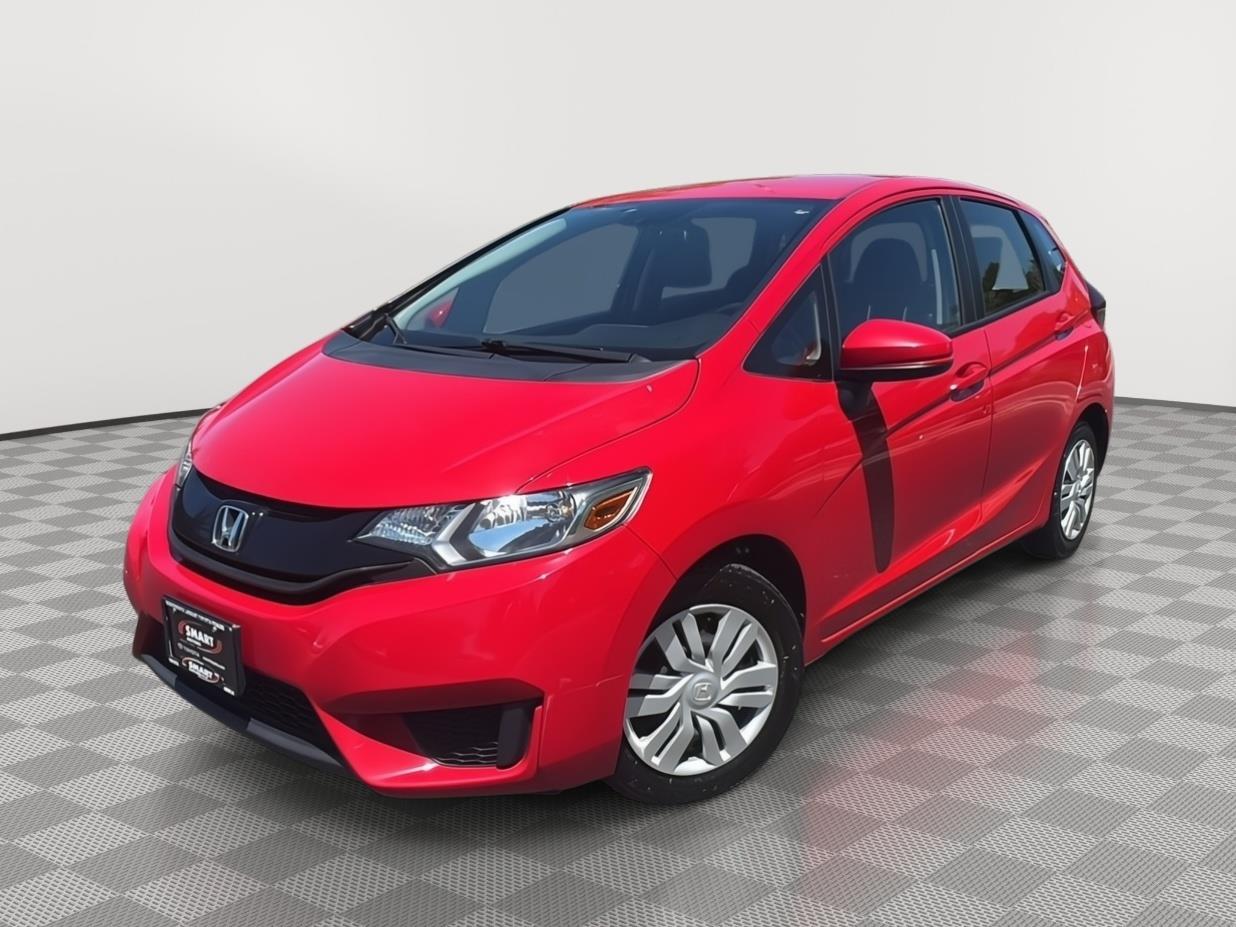 Red 2016 Honda Fit Hatchback Front-Wheel Drive Automatic