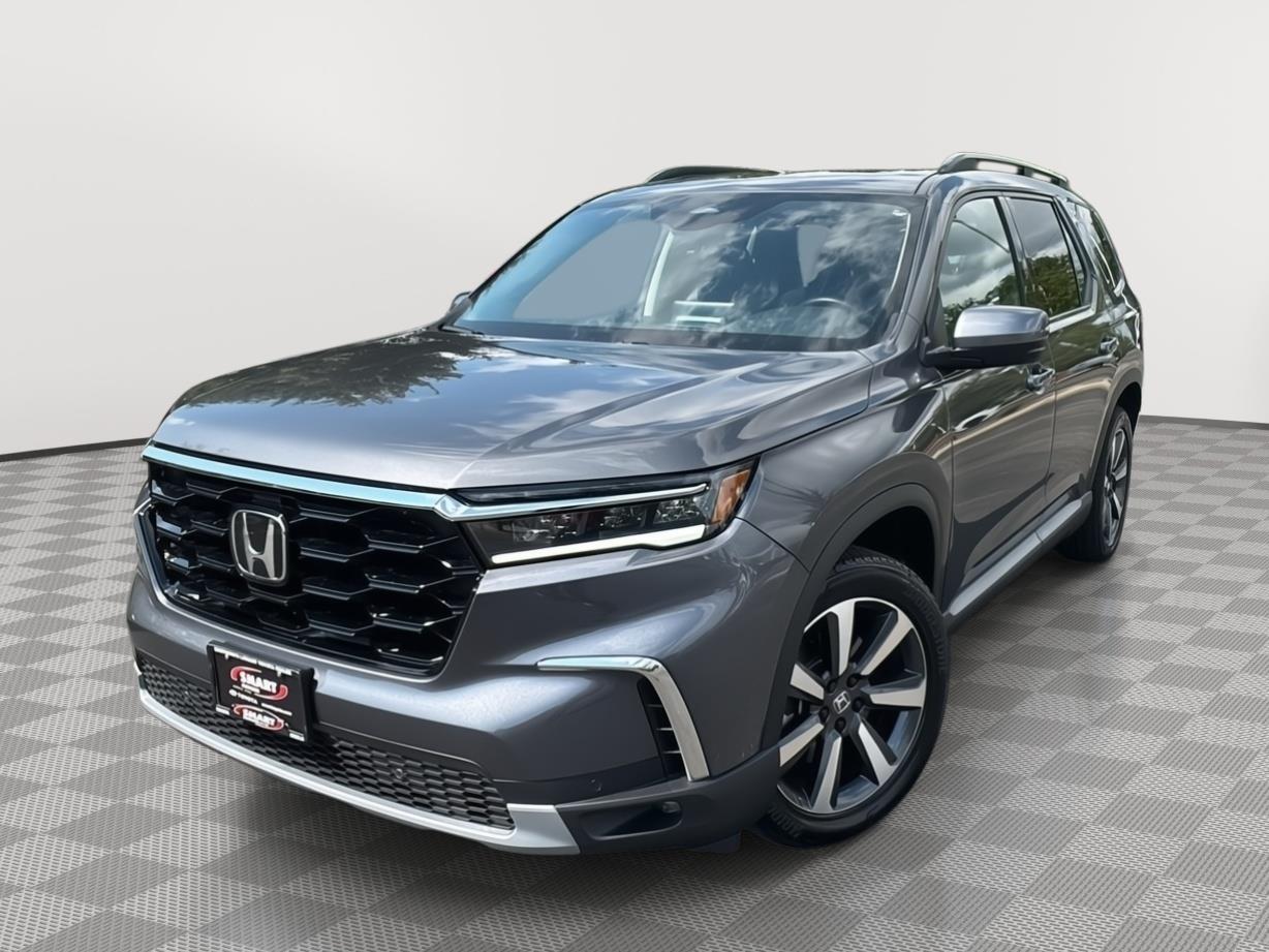 Gray (Modern Steel Metallic) 2025 Honda Pilot SUV / Crossover All-Wheel Drive Automatic