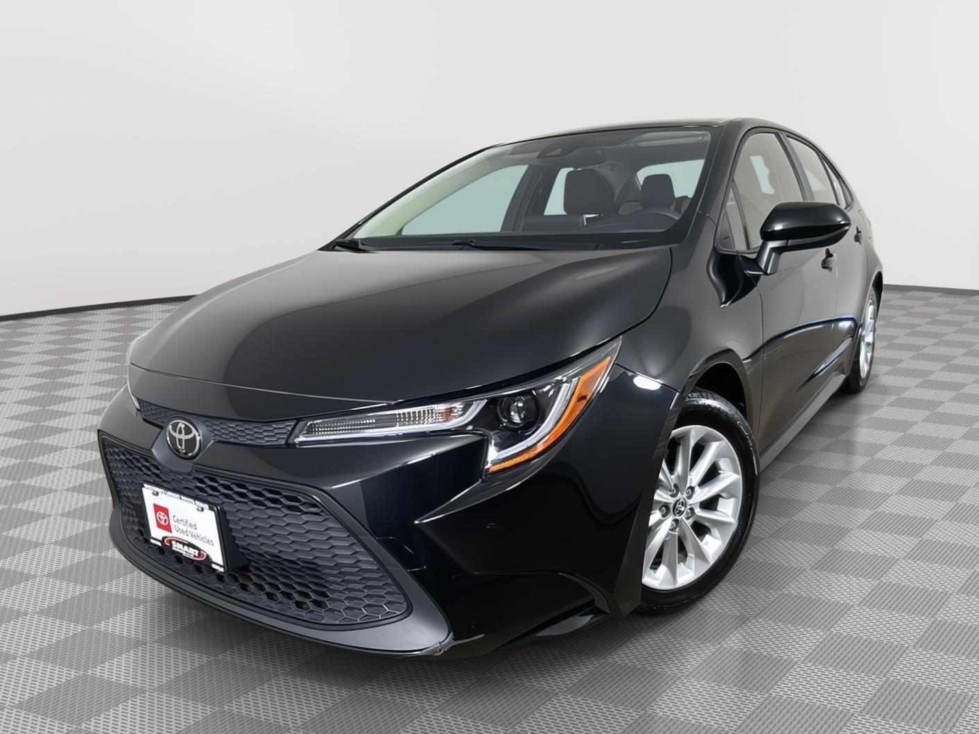 Black Sand Pearl 2020 Toyota Corolla Sedan Front-Wheel Drive Automatic