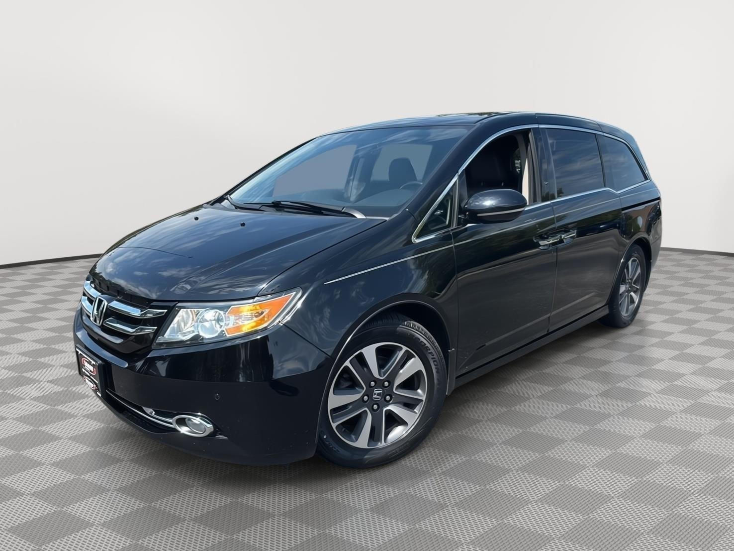 Crystal Black Pearl 2016 Honda Odyssey Minivan Front-Wheel Drive Automatic