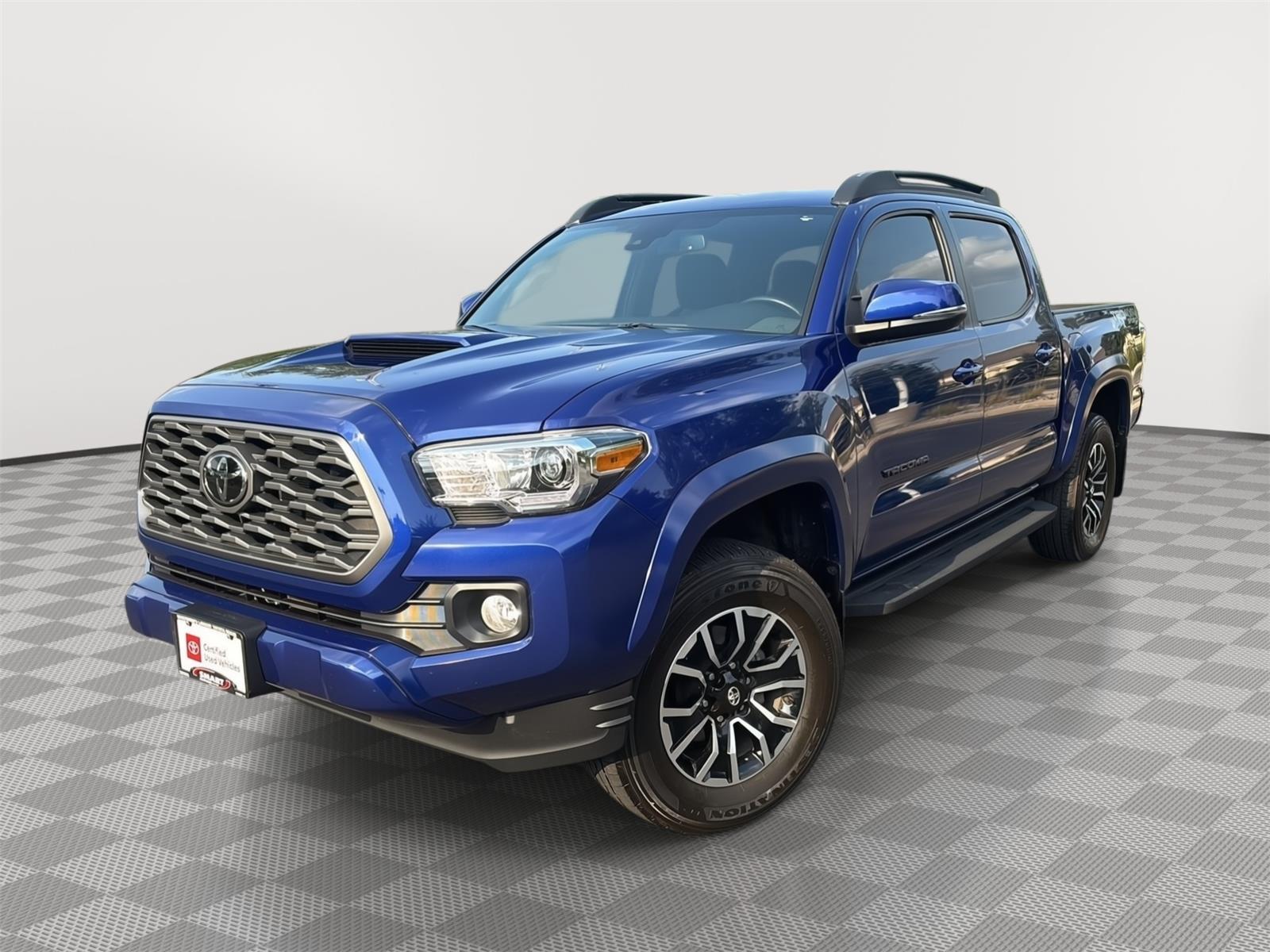 Blue Crush Metallic 2023 Toyota Tacoma Pickup Truck Four-Wheel Drive Automatic