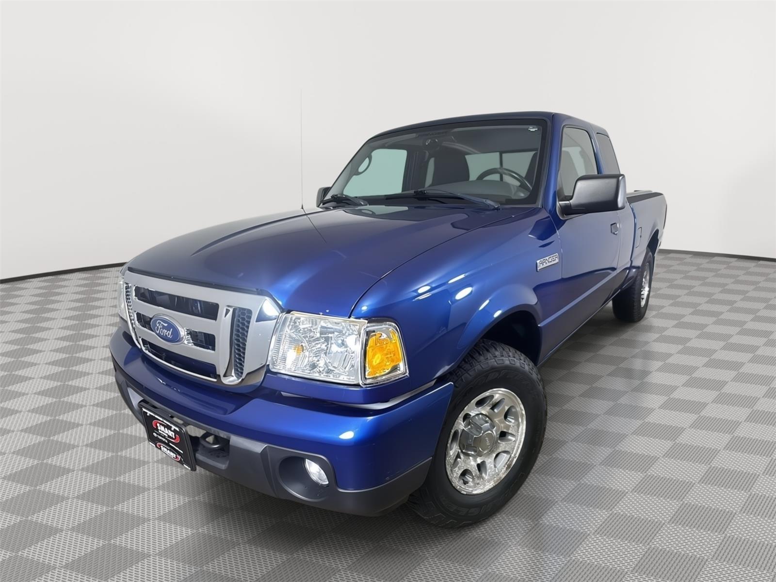 Vista Blue Metallic 2011 Ford Ranger Pickup Truck Four-Wheel Drive Automatic
