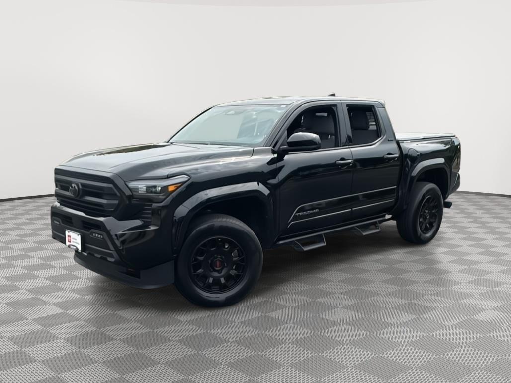 Black 2025 Toyota Tacoma Pickup Truck Four-Wheel Drive Automatic