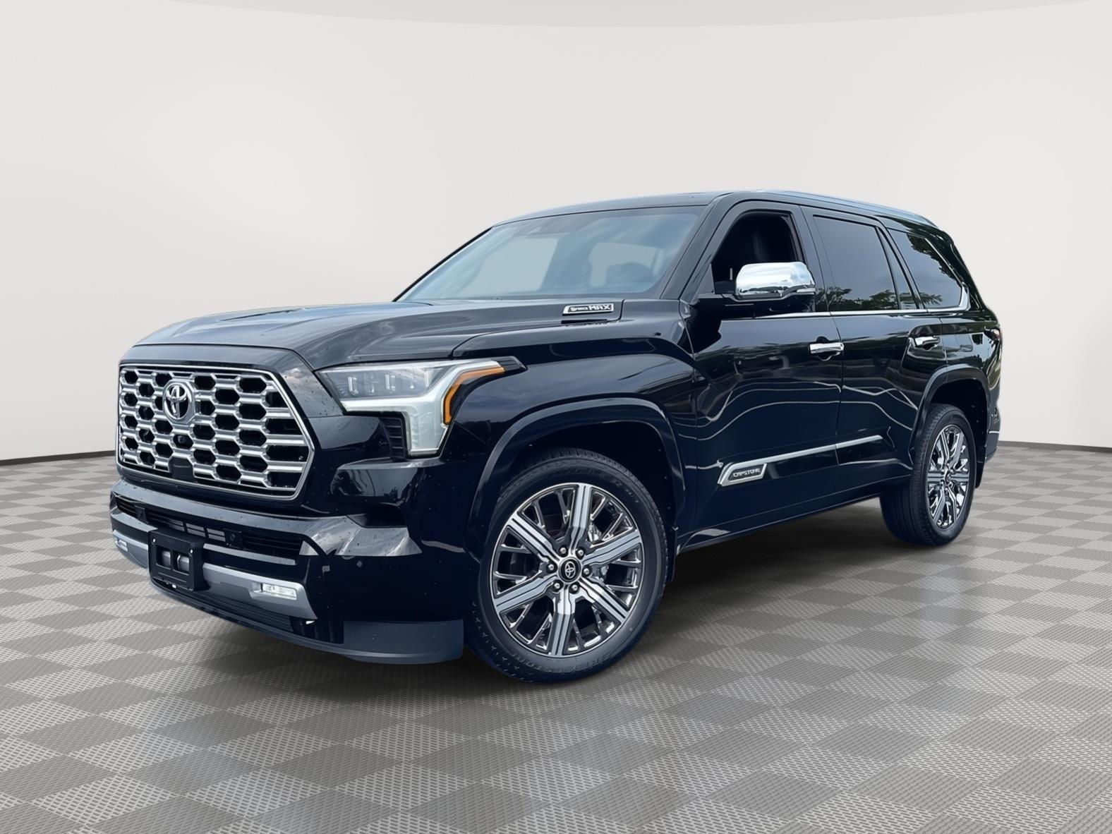Midnight Black Metallic 2026 Toyota Sequoia SUV / Crossover Four-Wheel Drive Automatic