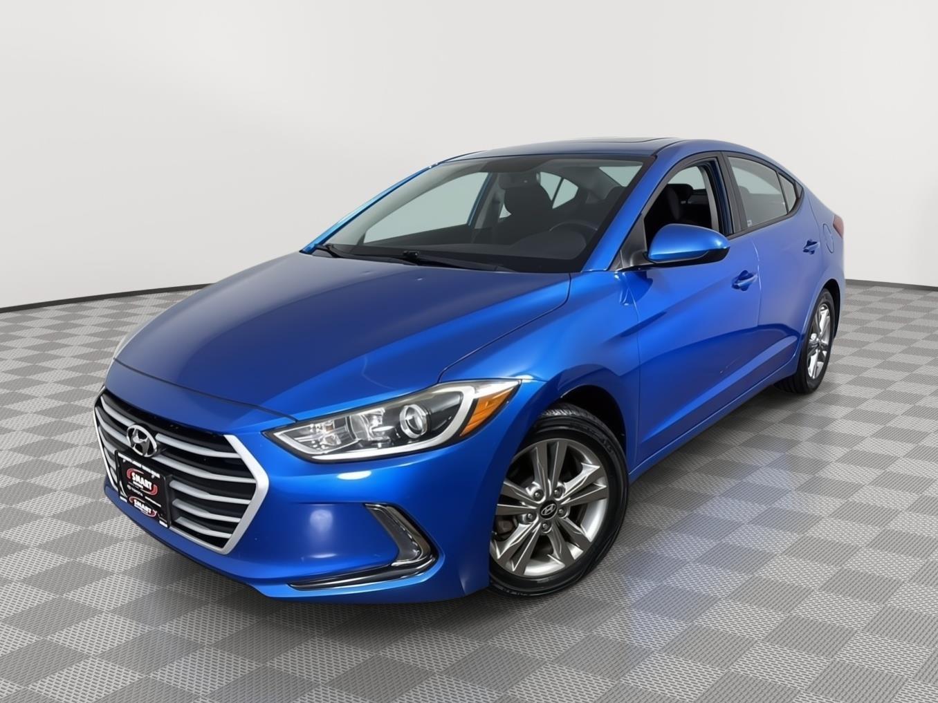 Electric Blue Metallic 2017 Hyundai Elantra Sedan Front-Wheel Drive Automatic