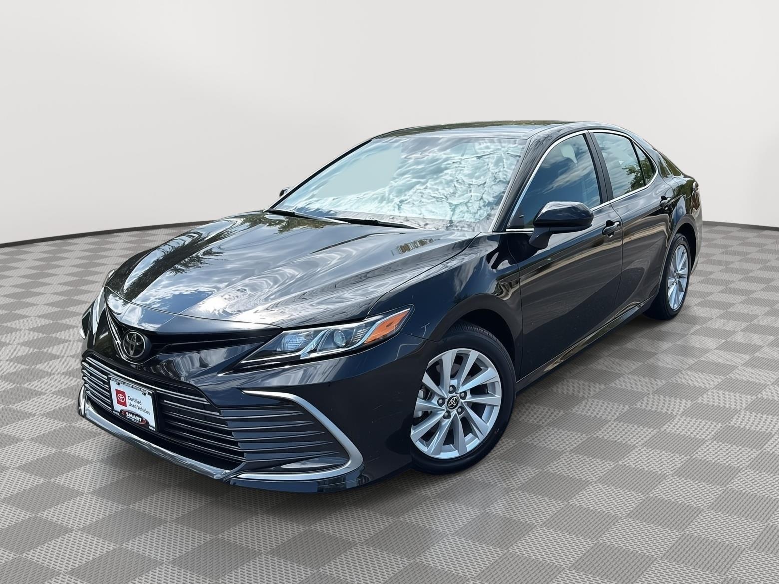 Midnight Black Metallic 2024 Toyota Camry Sedan Front-Wheel Drive Automatic