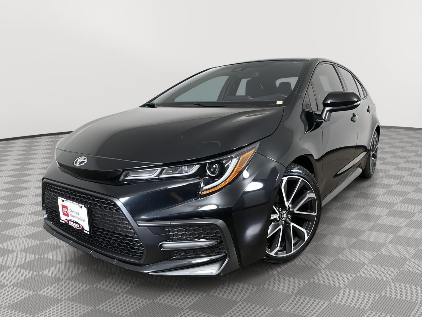 Black Sand Pearl 2021 Toyota Corolla Sedan Front-Wheel Drive Automatic