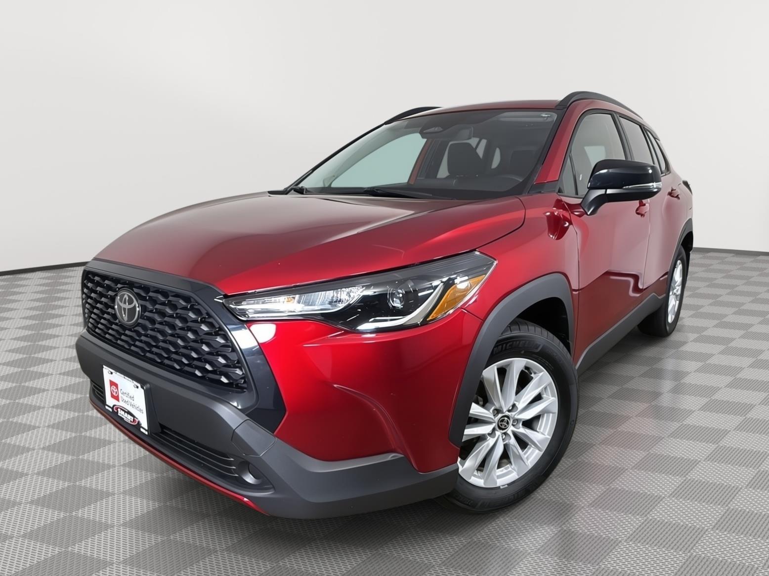 Soul Red Crystal 2025 Toyota Corolla Cross SUV / Crossover All-Wheel Drive Automatic