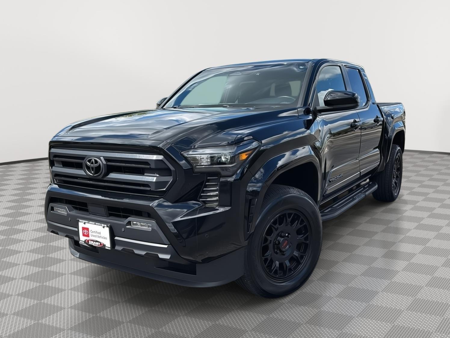 Black 2024 Toyota Tacoma Pickup Truck Four-Wheel Drive