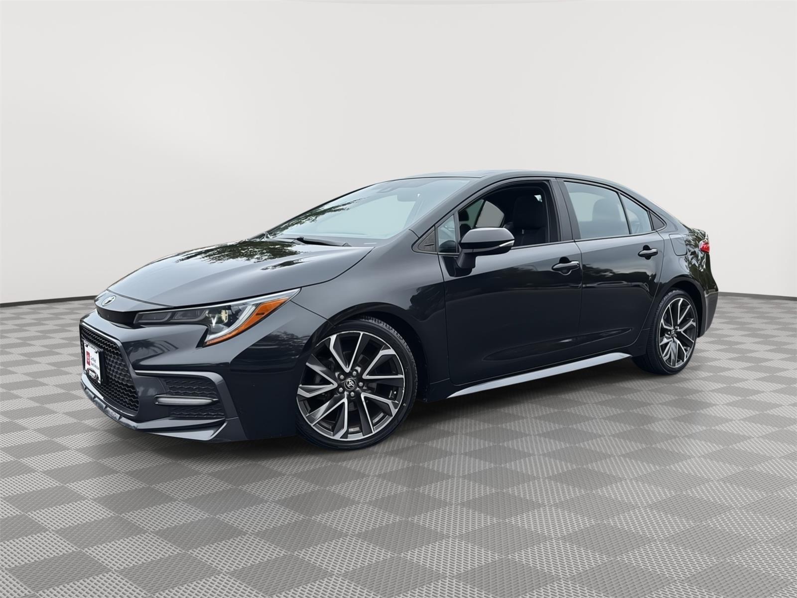 Black Sand Pearl 2020 Toyota Corolla Sedan Front-Wheel Drive Automatic