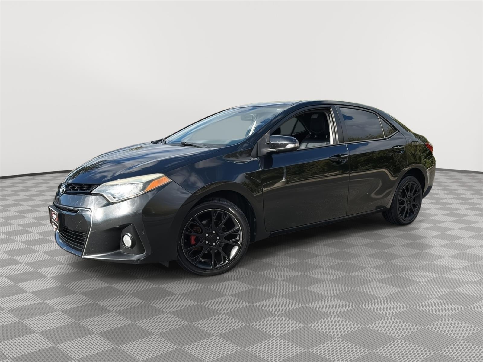Black Sand Pearl 2016 Toyota Corolla Sedan Front-Wheel Drive Continuously Variable Transmission