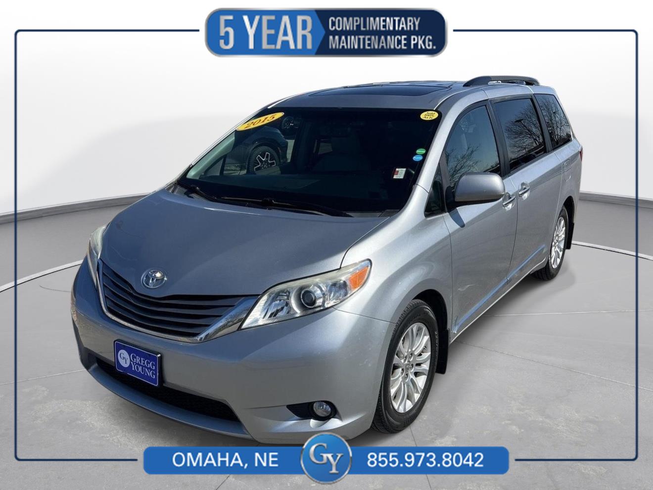2015 Toyota Sienna XLE 7-Passenger Auto Access Seat