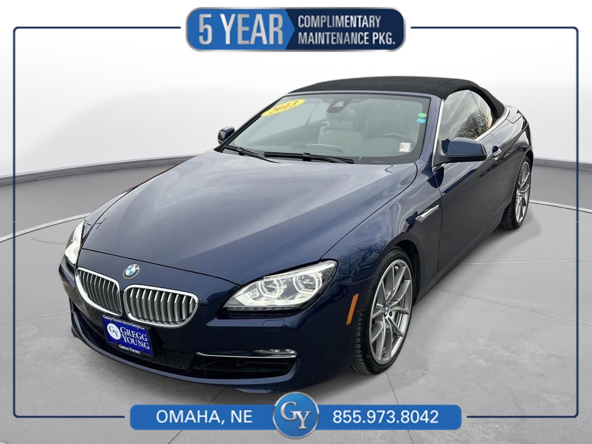 2013 BMW 6 Series 650i Convertible RWD