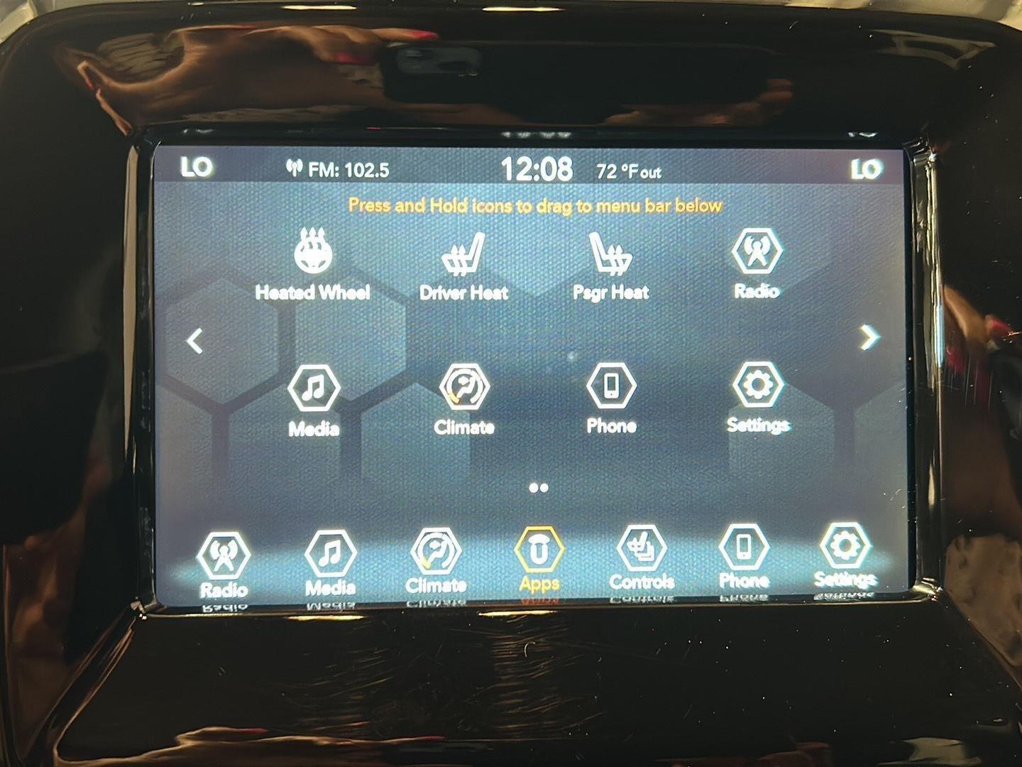 Used 2021 Granite Crystal Metallic Clearcoat Jeep Altitude image 8