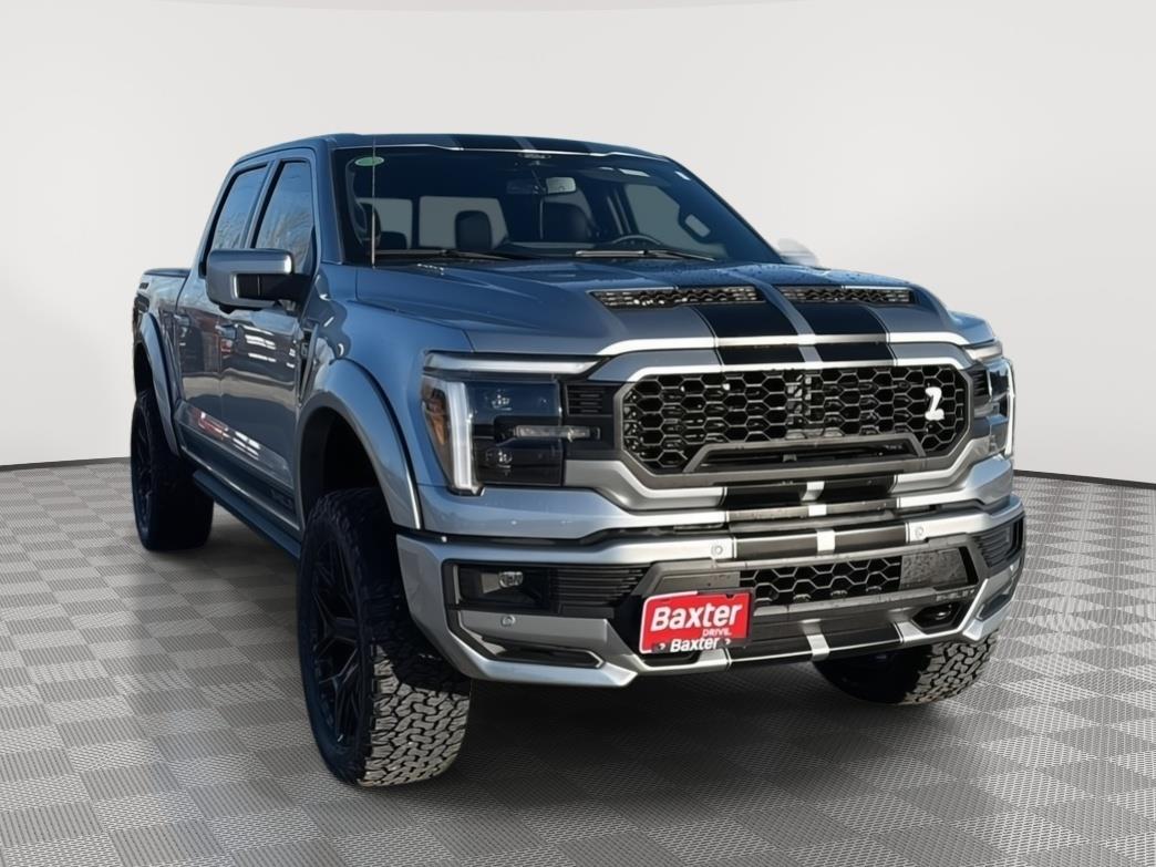 Iconic Silver 2025 Ford F-150 Pickup Truck Four-Wheel Drive Automatic