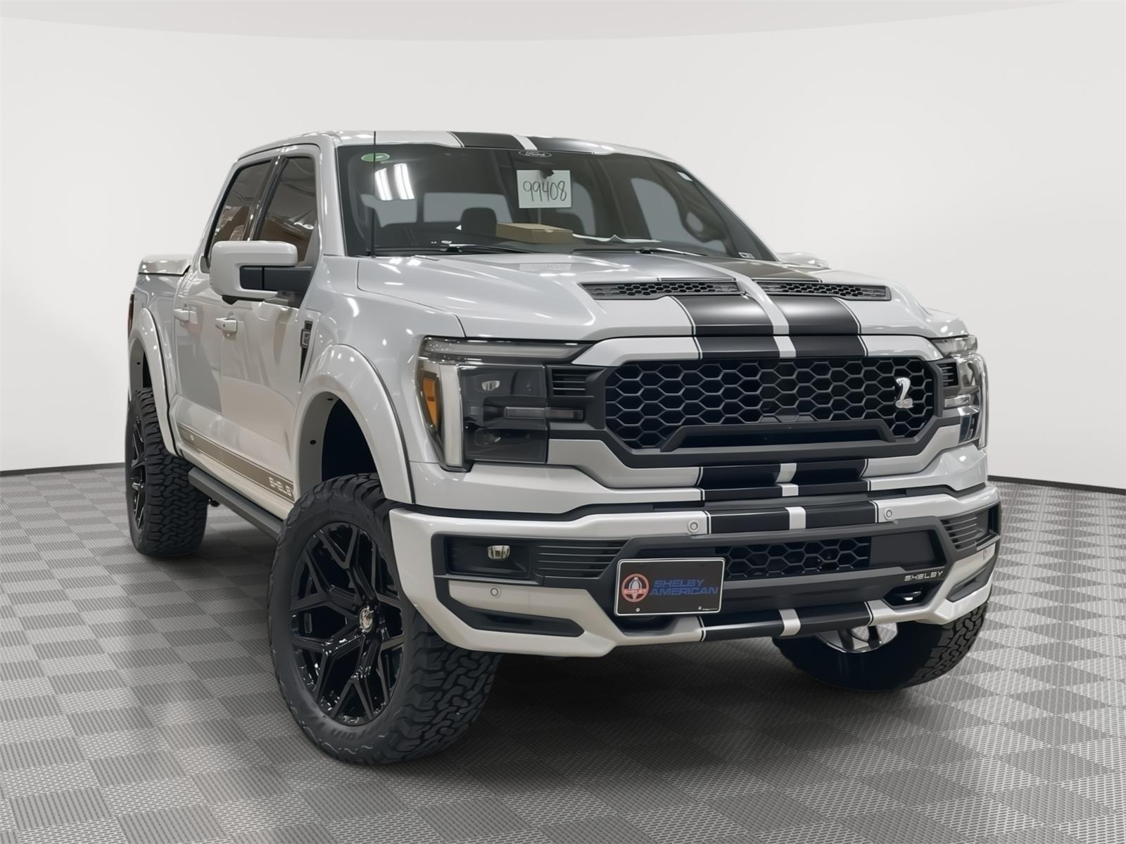 Space White 2025 Ford F-150 Pickup Truck Four-Wheel Drive Automatic