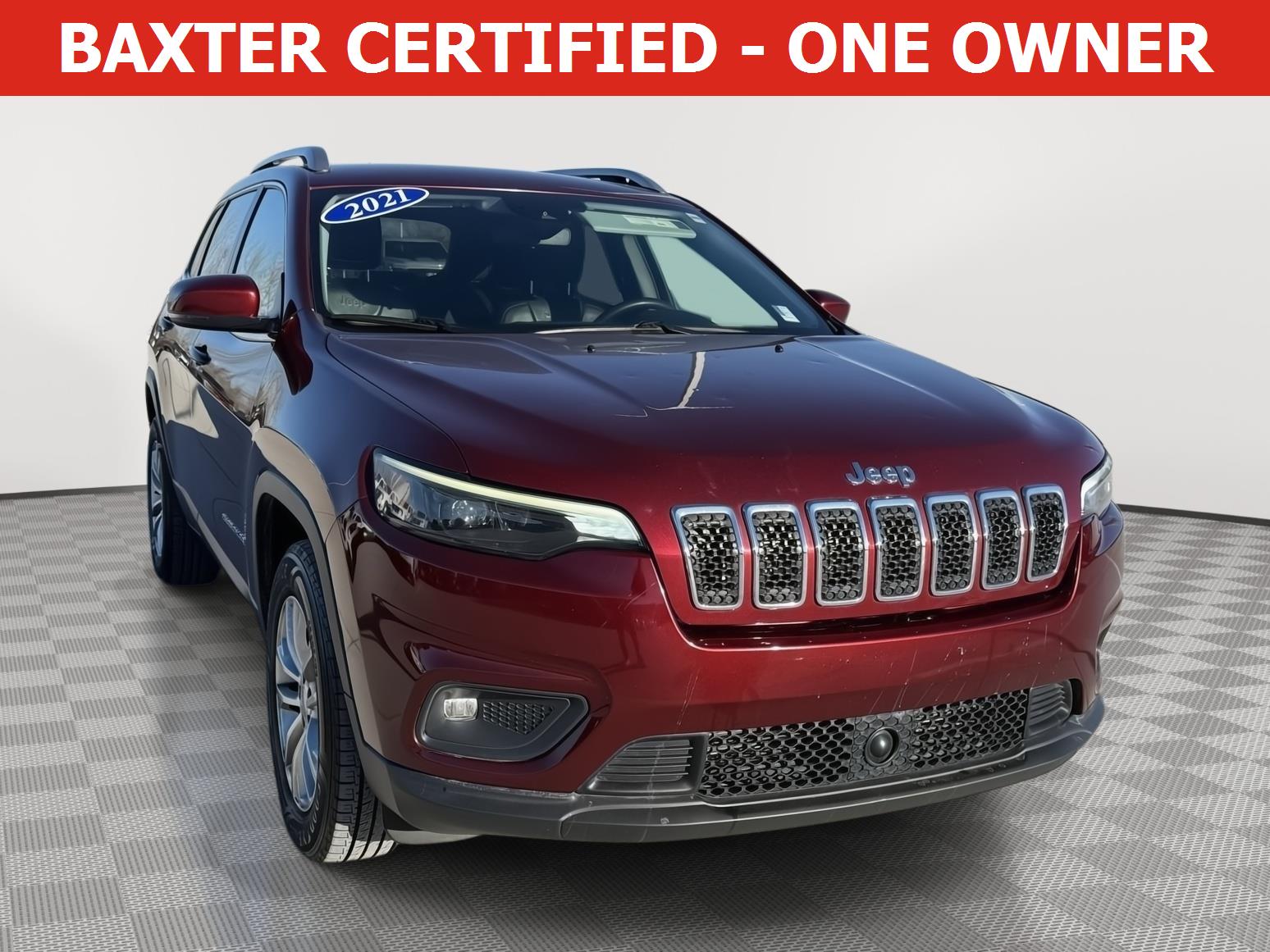 Velvet Red Pearlcoat 2021 Jeep Cherokee Latitude Lux 4WD SUV / Crossover Four-Wheel Drive 9-Speed Automatic