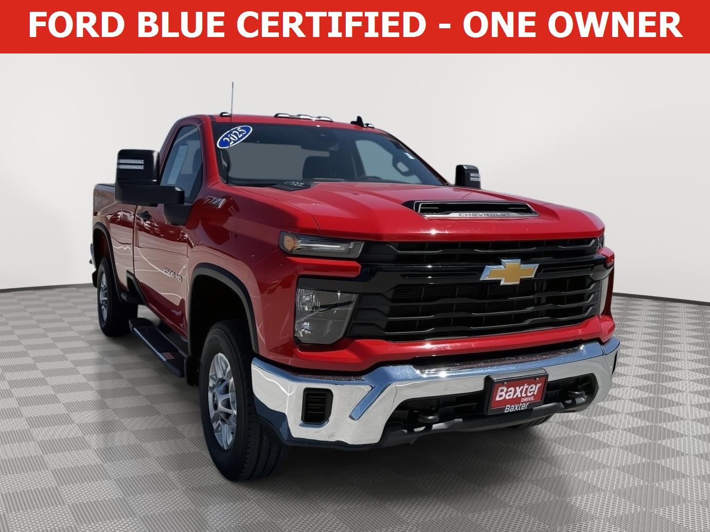 Red Hot 2025 Chevrolet Silverado 2500HD Work Truck Regular Cab LB 4WD Pickup Truck Four-Wheel Drive Automatic