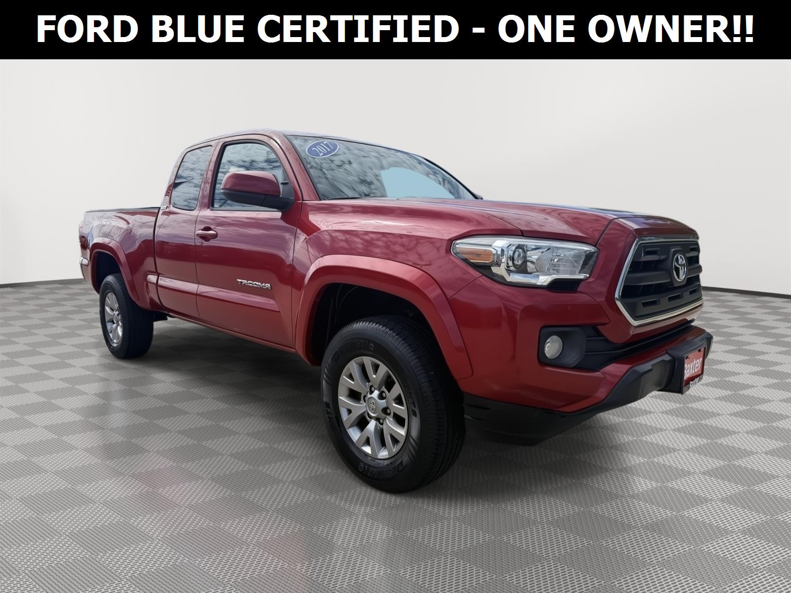 Barcelona Red Metallic 2017 Toyota Tacoma Pickup Truck Four-Wheel Drive 6-Speed Automatic