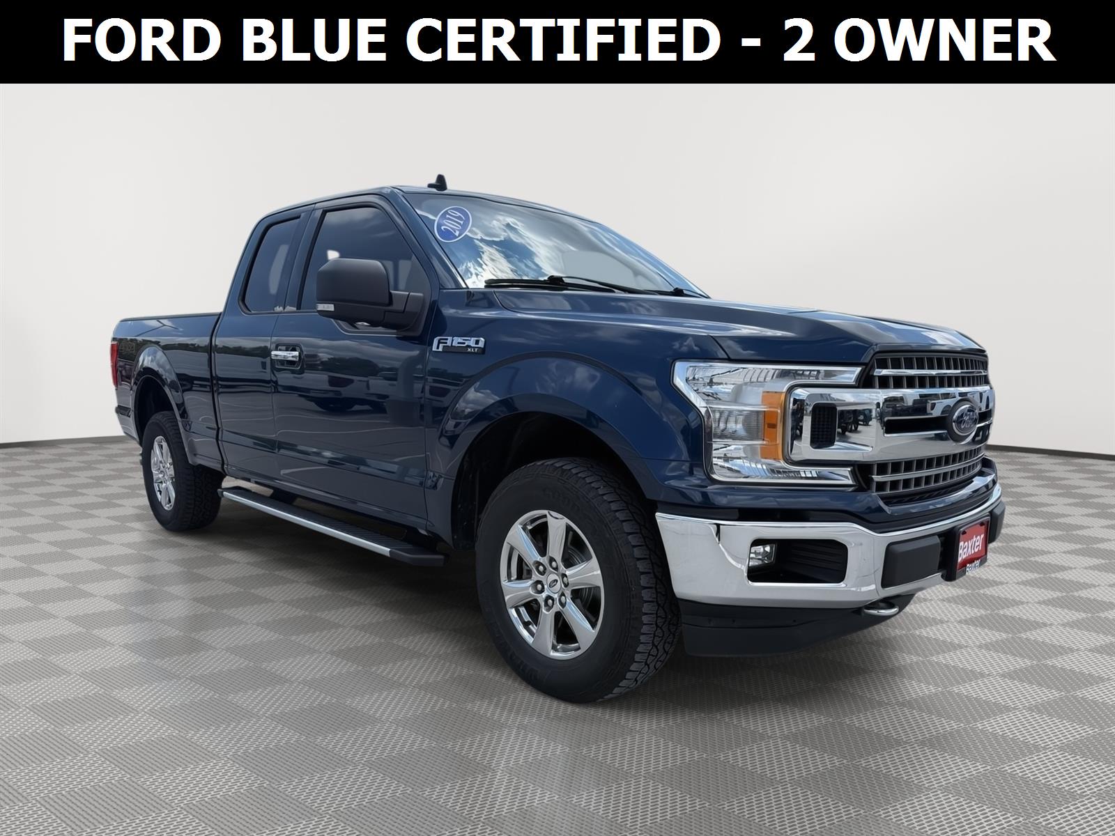 Blue Jeans 2019 Ford F-150 Pickup Truck Four-Wheel Drive Automatic