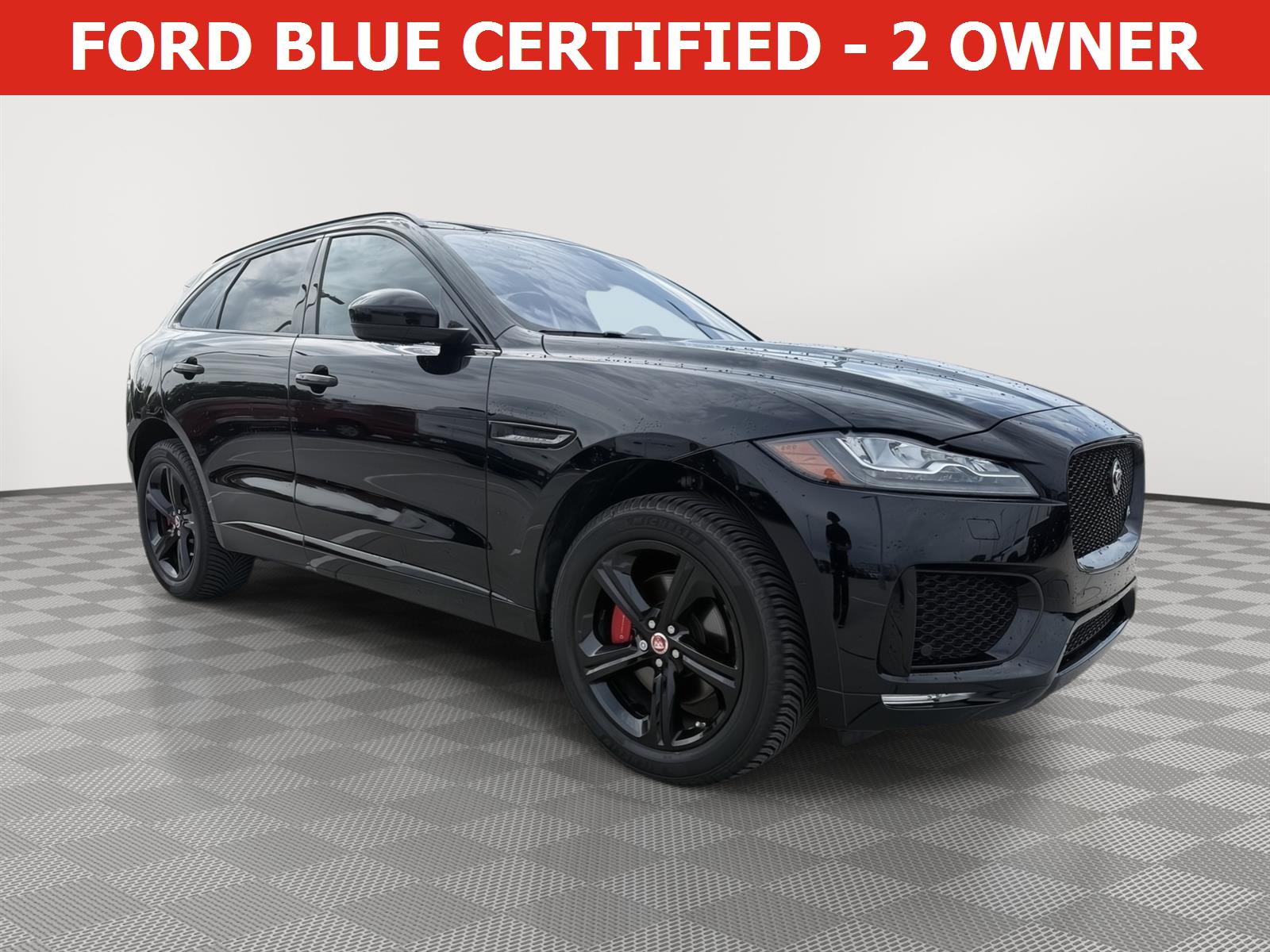 Black (Ebony) 2017 Jaguar F-PACE SUV / Crossover All-Wheel Drive Automatic